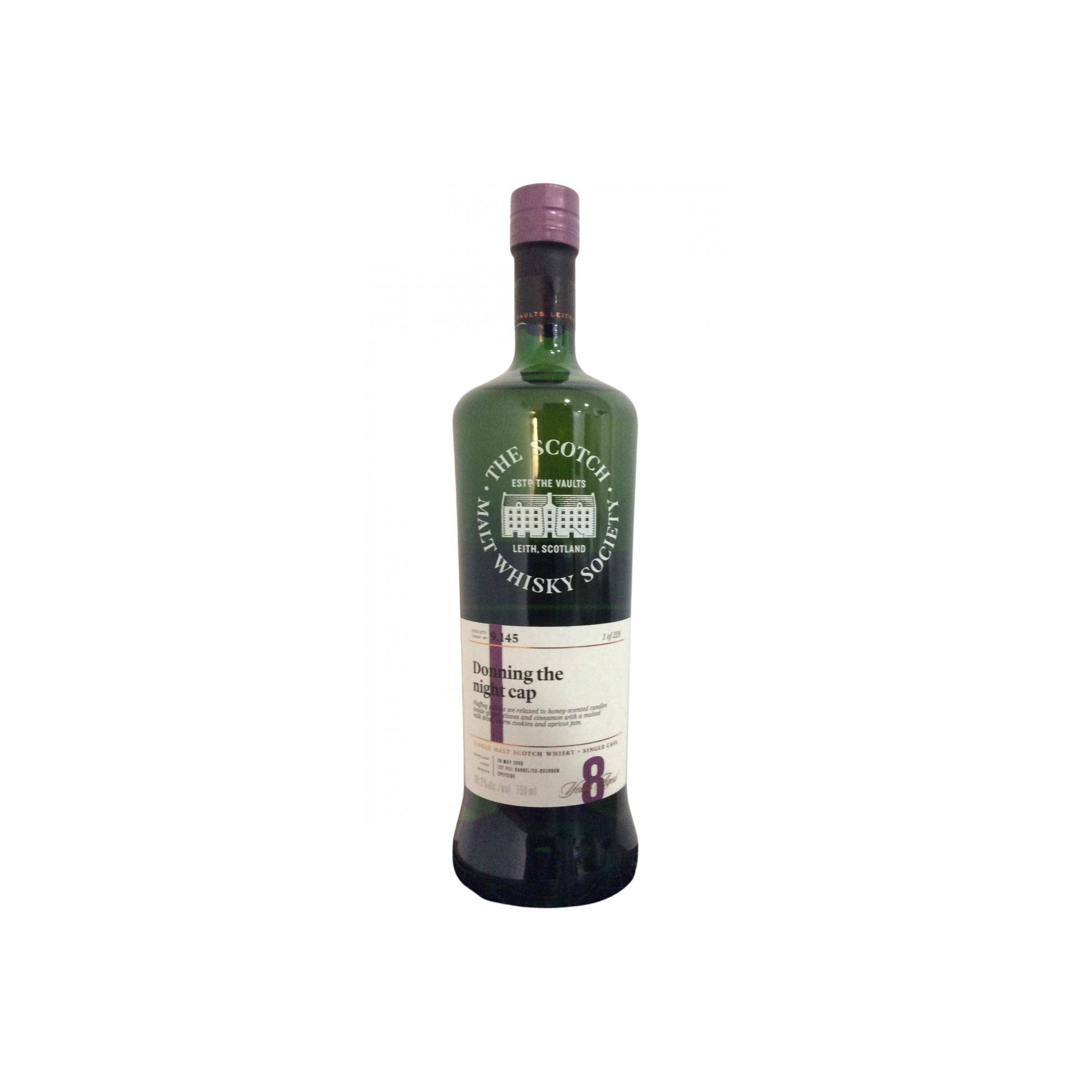 The Scotch Malt Whisky Society 2009 8 Years Single Malt Whisky