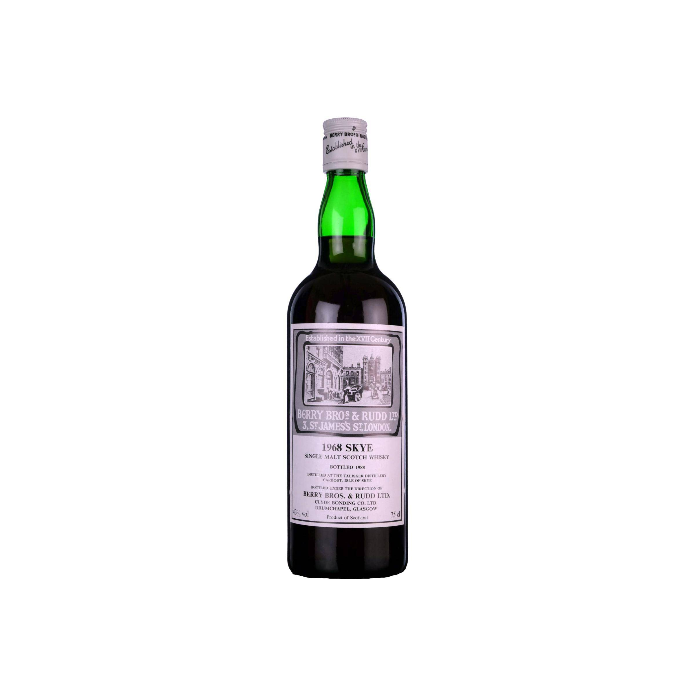 Berry Bros. & Rudd 1968 20 Years Single Malt Whisky