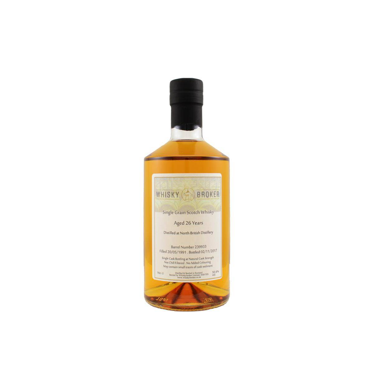 North British 1991 26 Years Single Grain Whisky