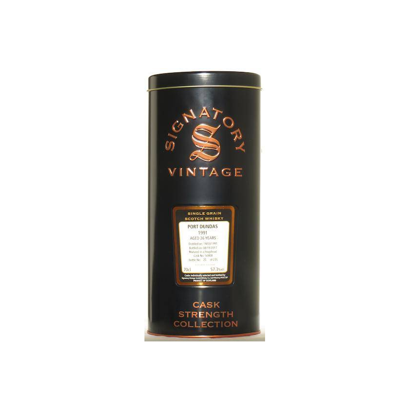 Port Dundas Cask Strength Collection 1991 26 Years Single Grain Whisky 2