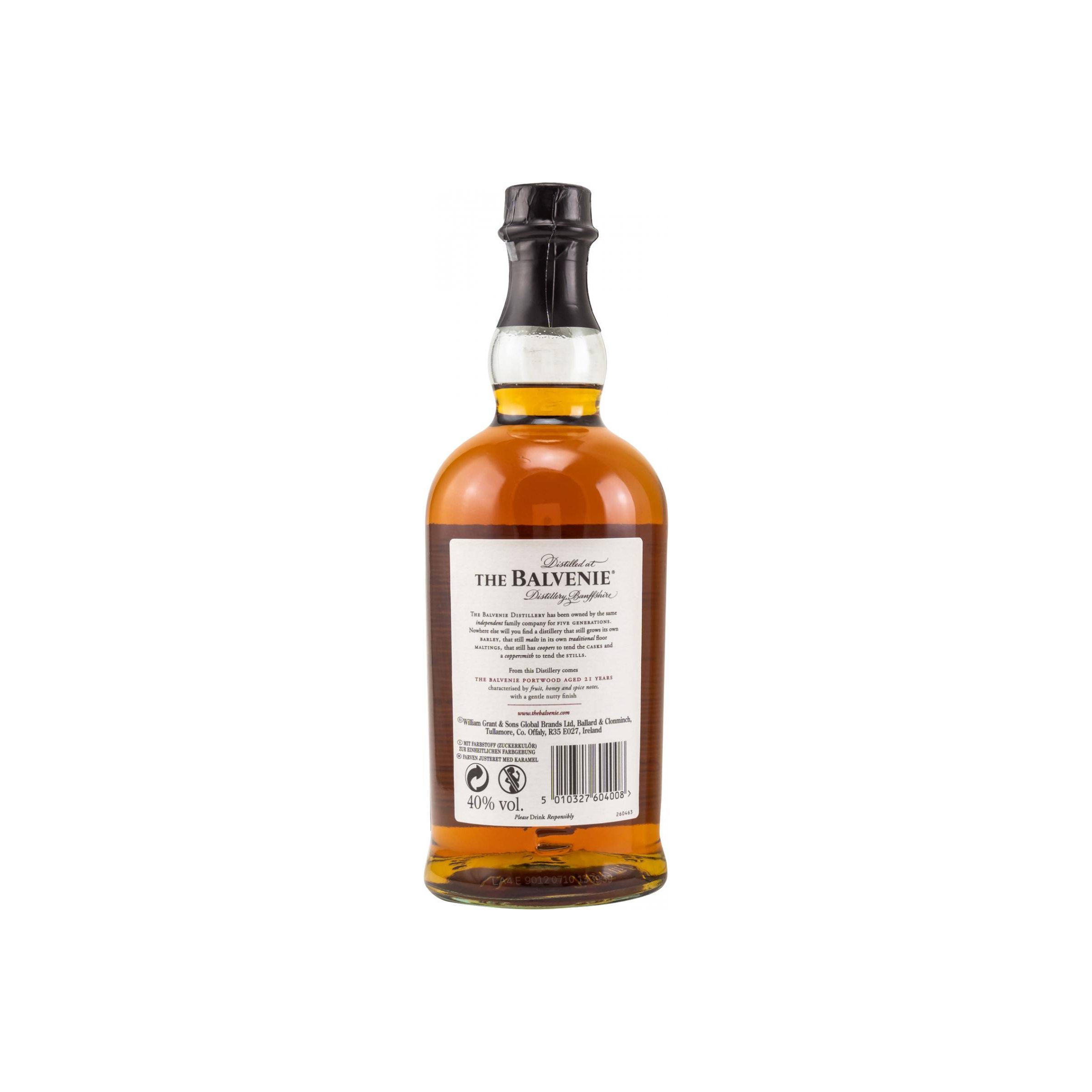 The Balvenie 21 Years Single Malt Whisky 2