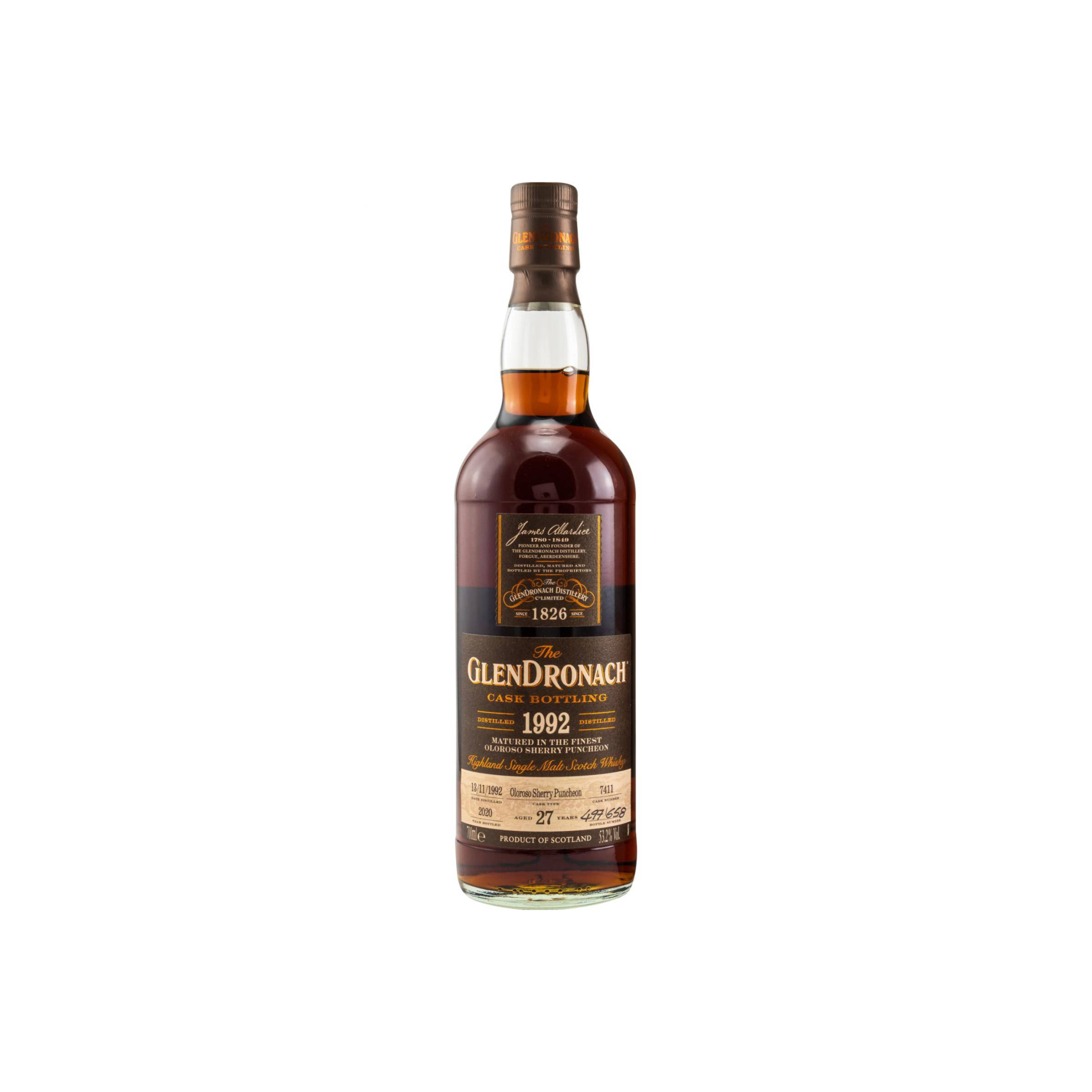 GlenDronach 1992 27 Years Single Malt Whisky