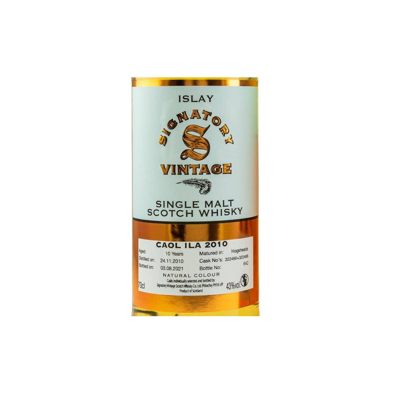 Caol Ila 2010 10 Years Single Malt Whisky 3