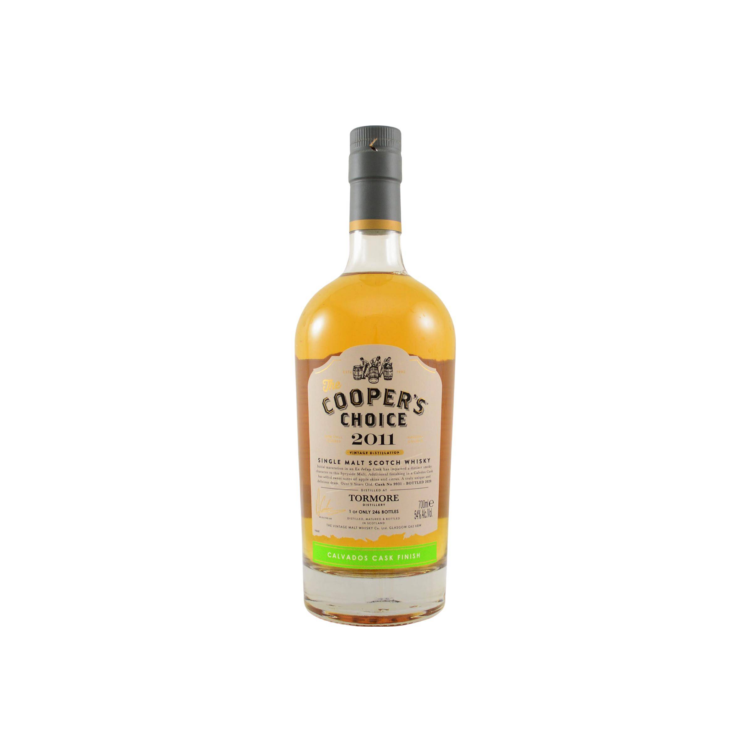 Tormore The Cooper's Choice 2011 9 Years Single Malt Whisky
