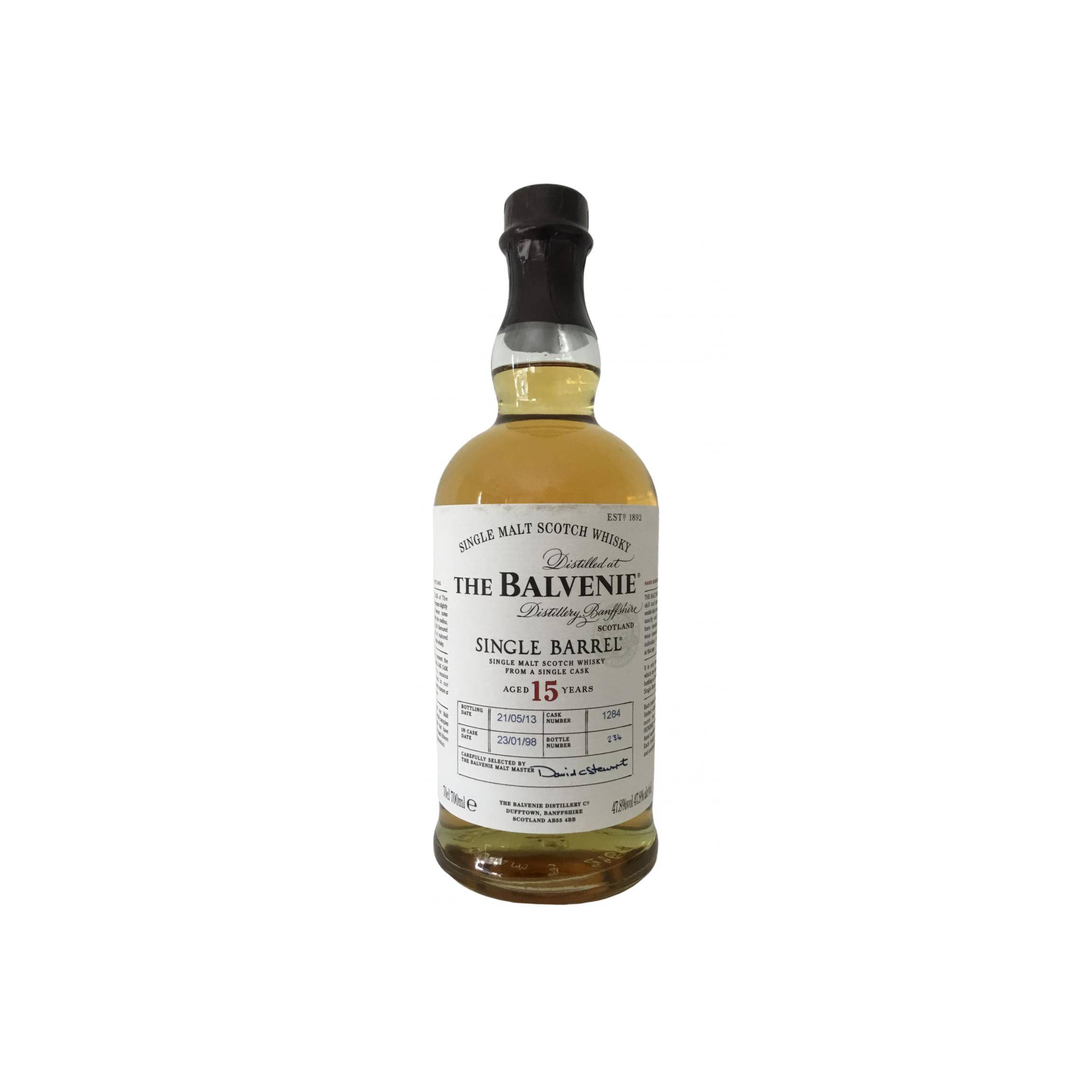The Balvenie Single Cask 1998 15 Years Single Malt Whisky