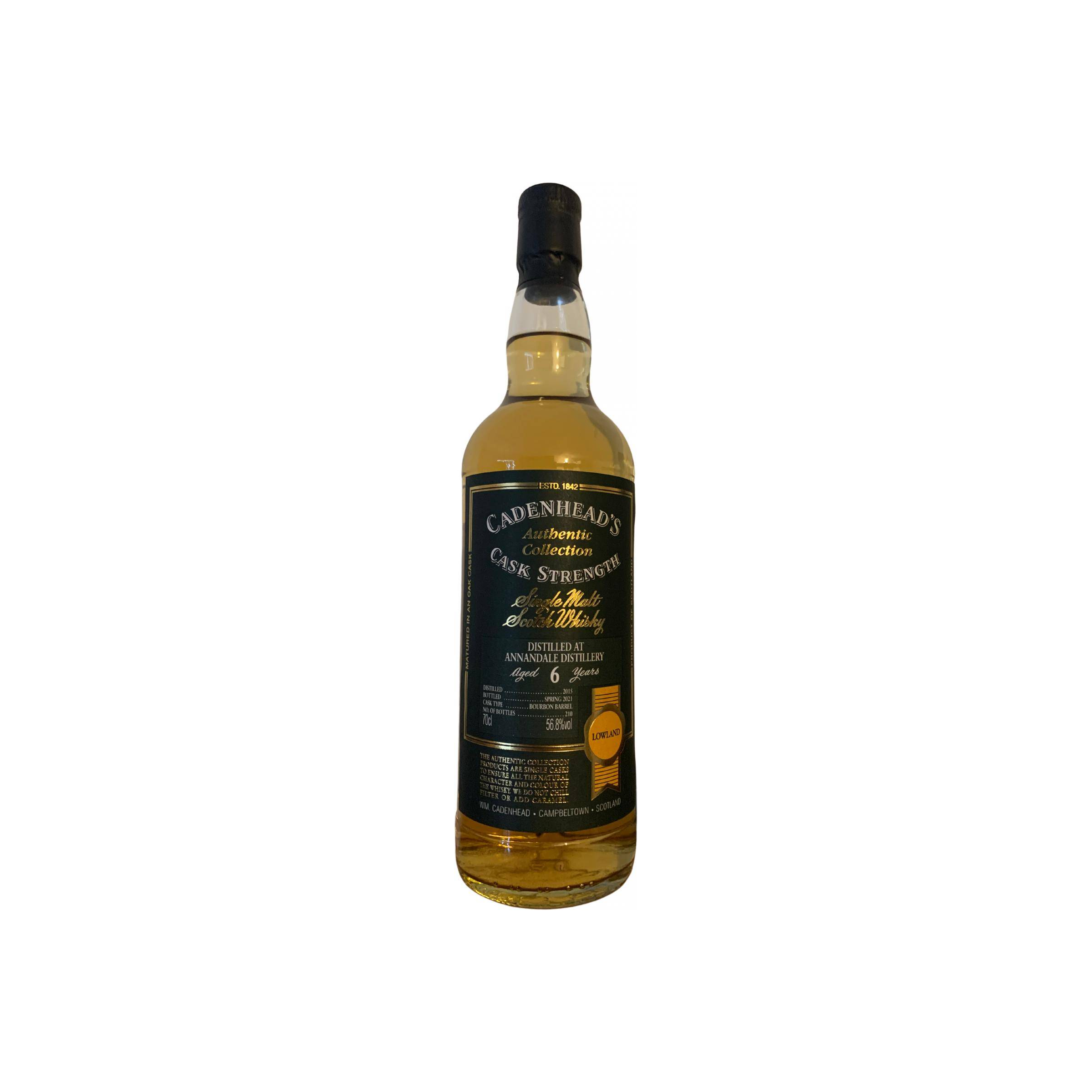Cadenhead Authentic Collection 2015 6 Years Single Malt Whisky