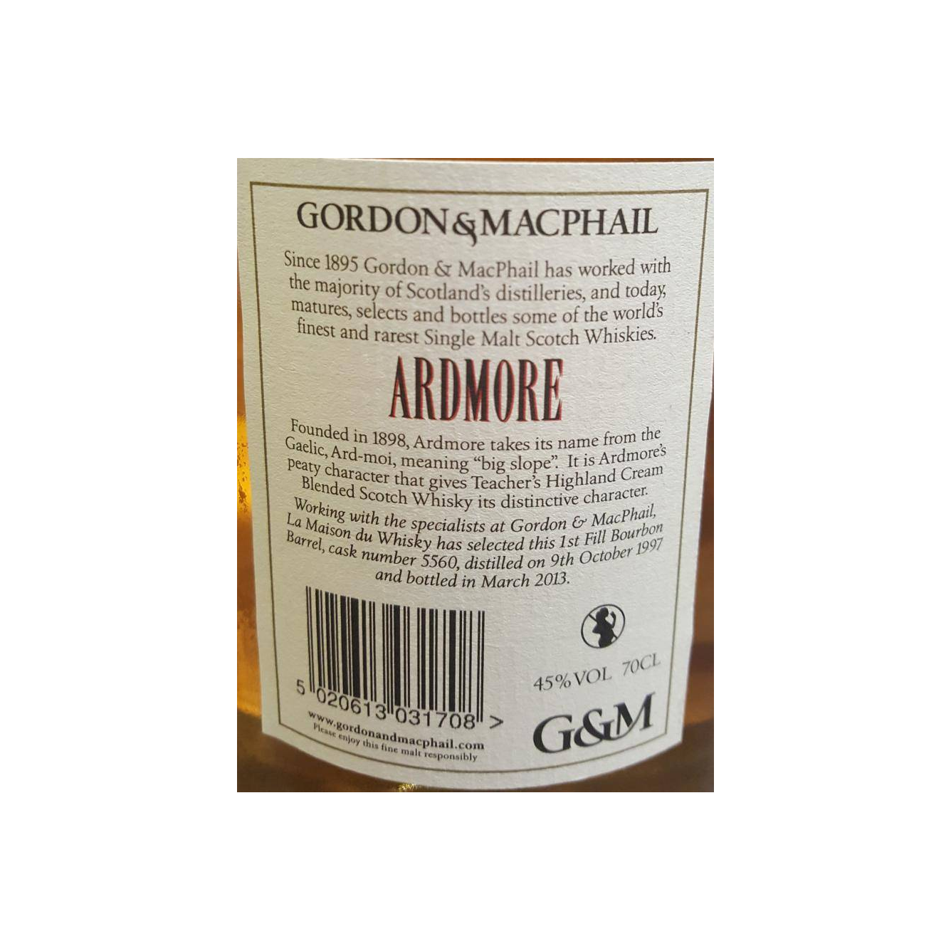 Ardmore 1997 15 Years Single Malt Whisky 2