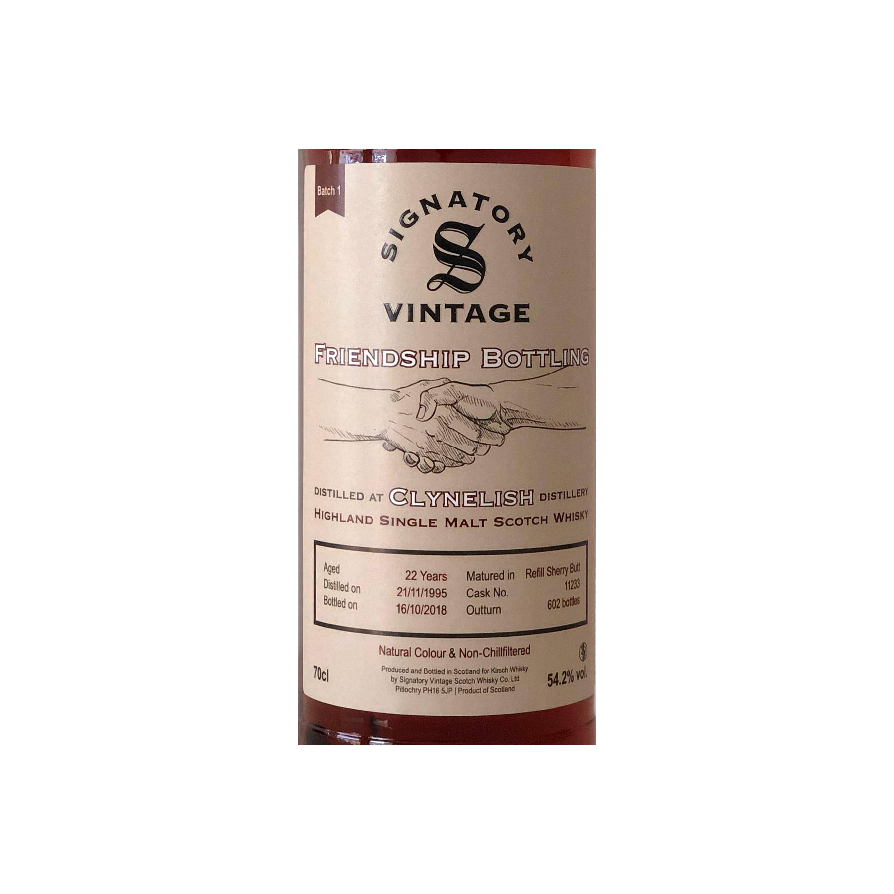 Clynelish Vintage Collection 1995 22 Years Single Malt Whisky 2