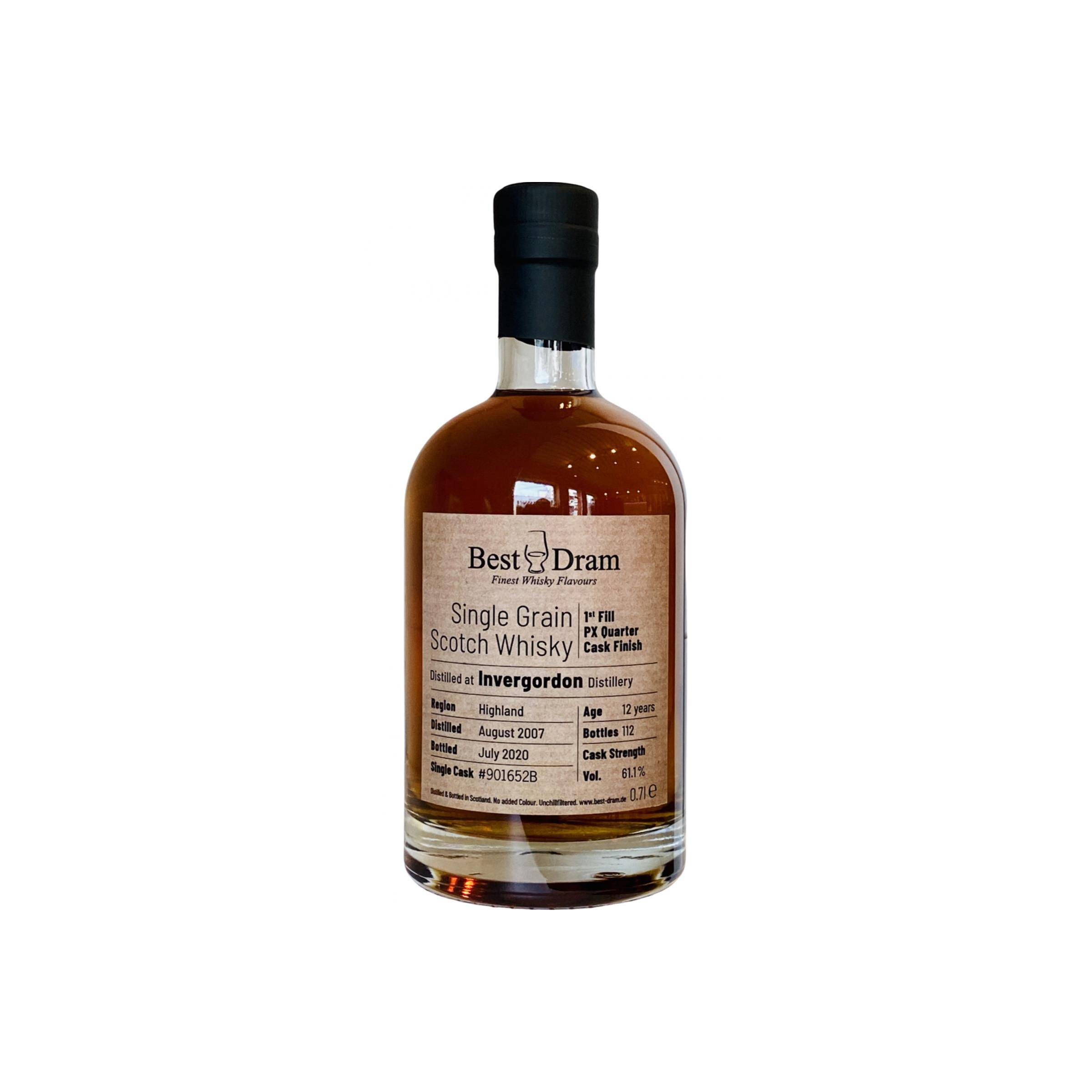 Invergordon 2007 12 Years Single Grain Whisky