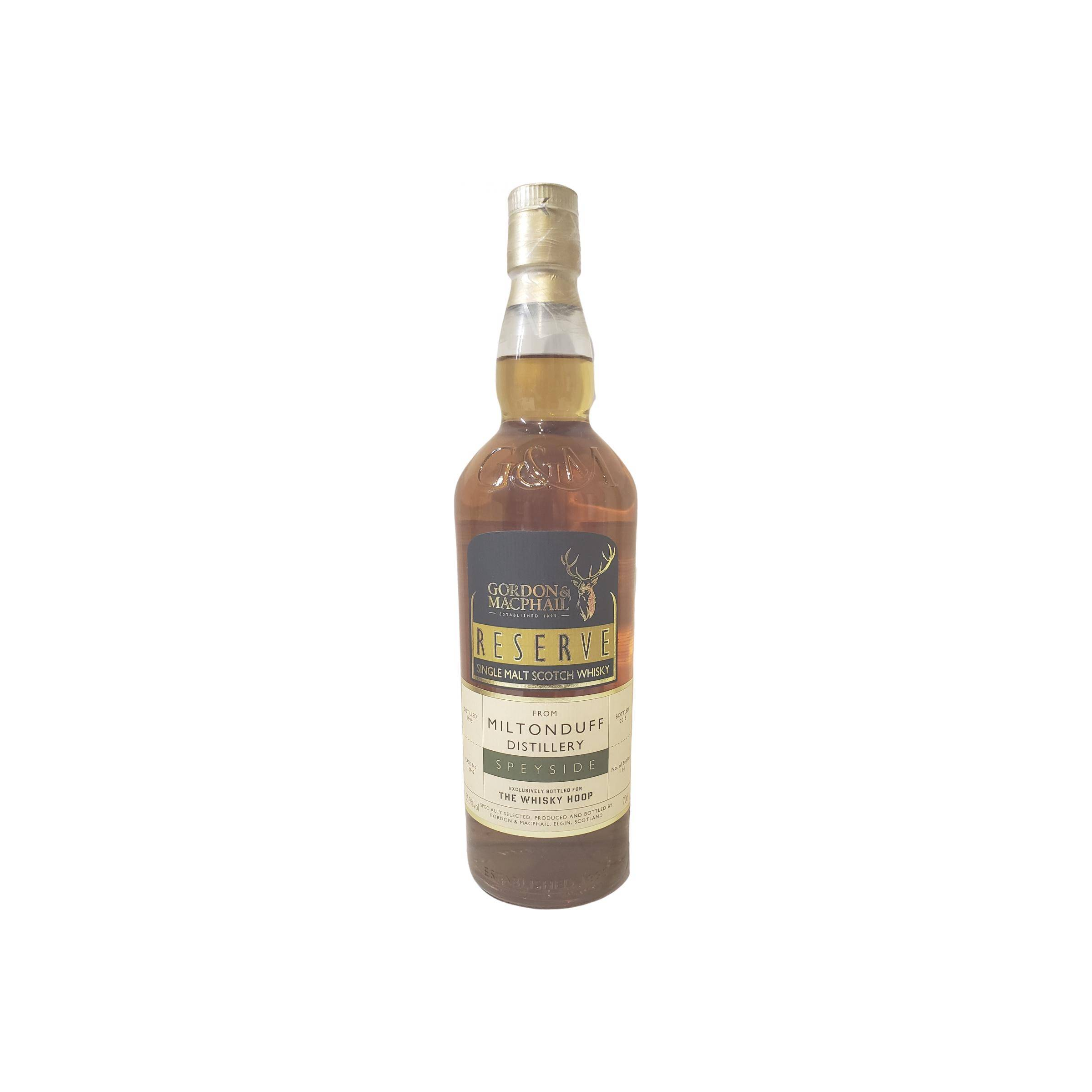 Miltonduff Reserve 1995 19 Years Single Malt Whisky