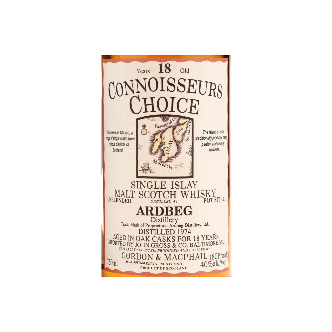 Ardbeg Connoisseurs Choice 1974 18 Years Single Malt Whisky 2