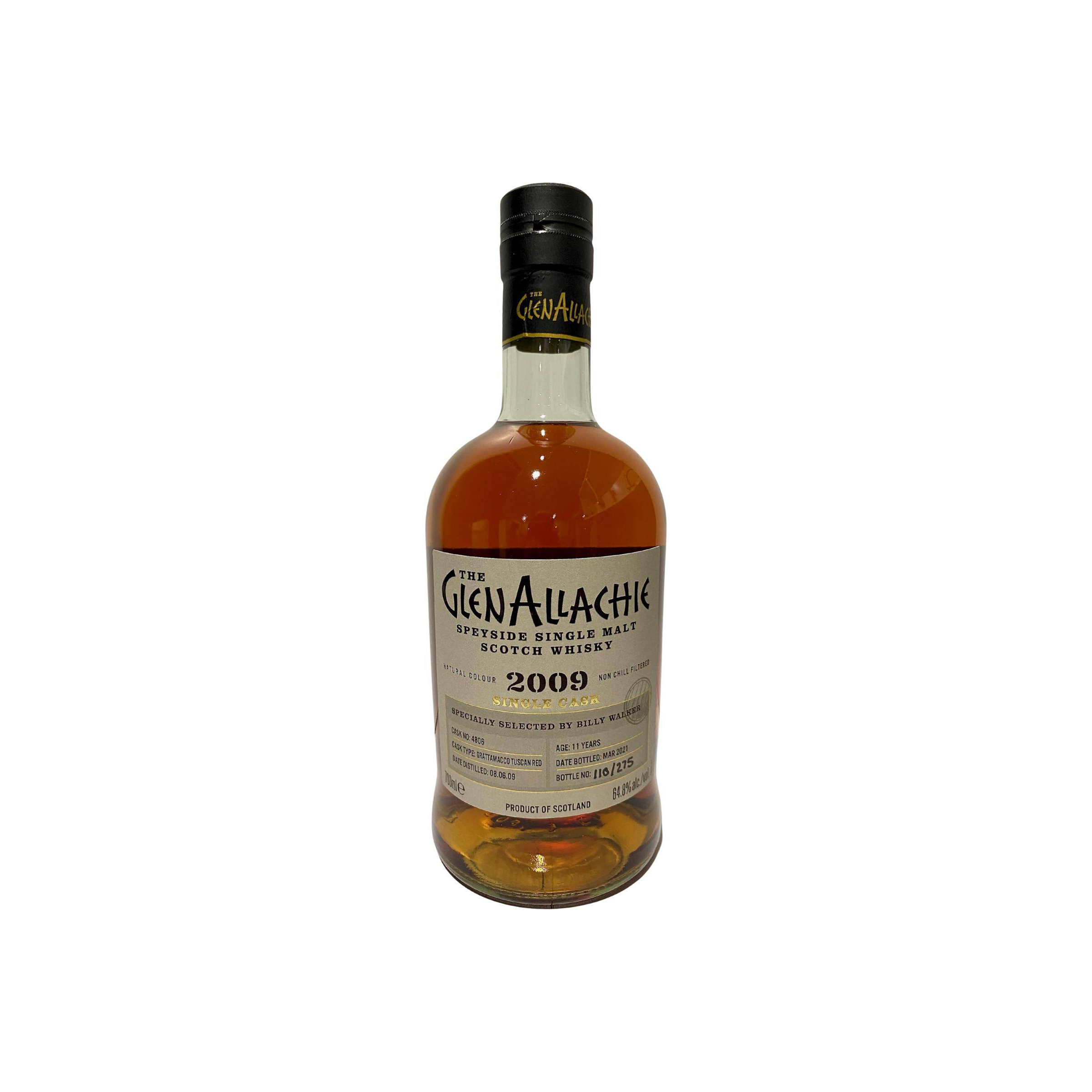 The GlenAllachie Single Cask 2009 11 Years Single Malt Whisky