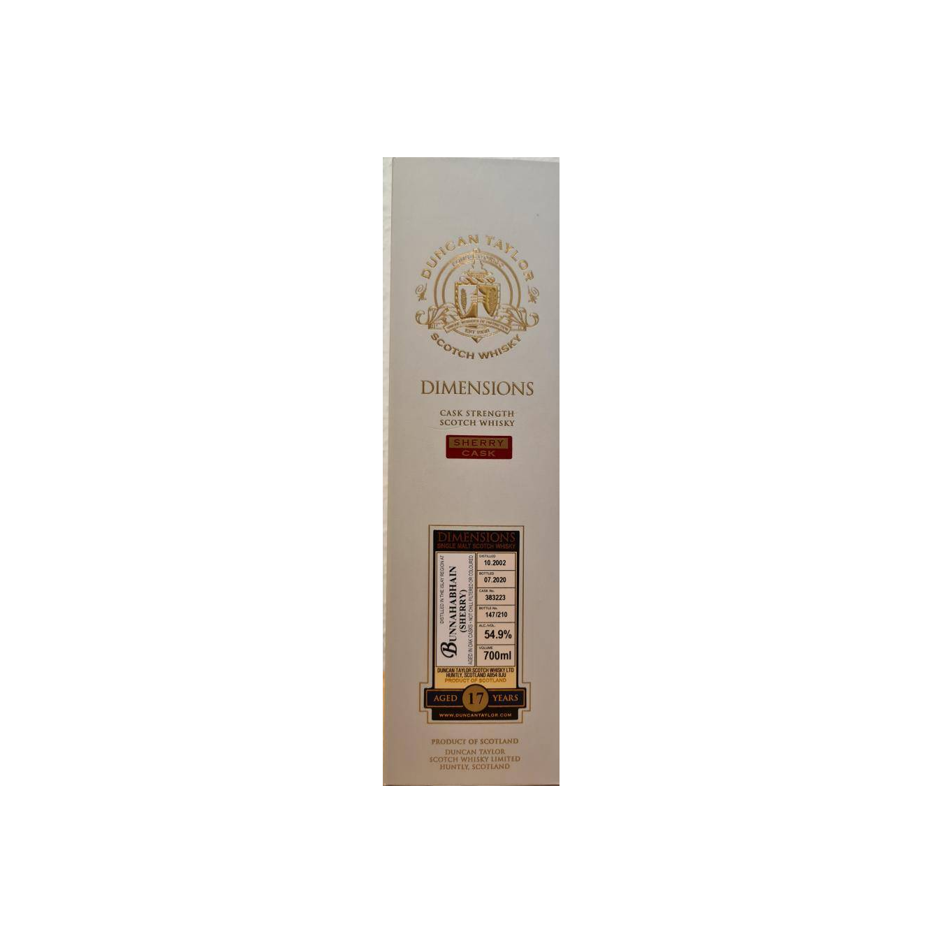 Bunnahabhain Dimensions 2002 17 Years Single Malt Whisky 2