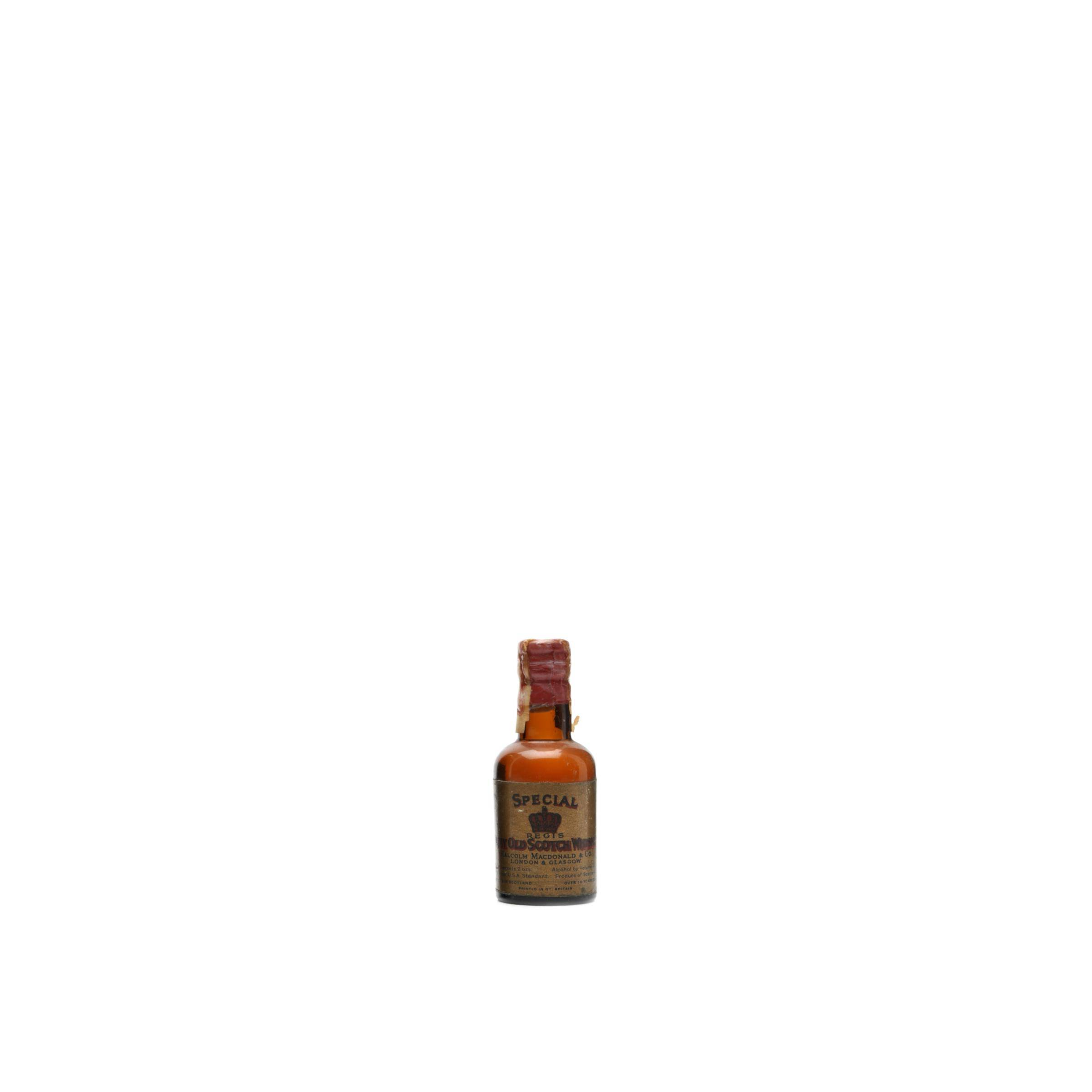 Special Regis Very Old Scotch Whisky