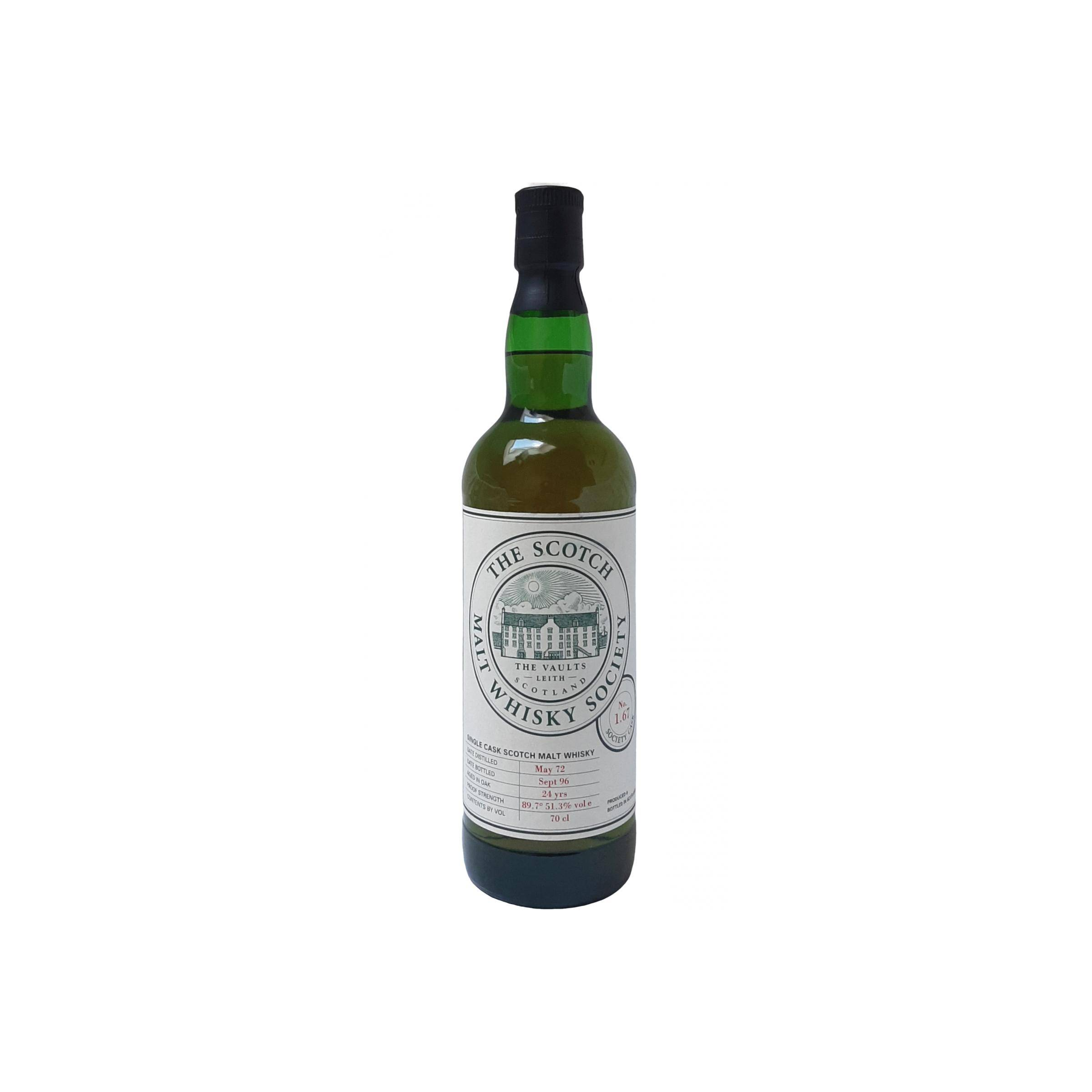 The Scotch Malt Whisky Society 1972 24 Years Single Malt Whisky