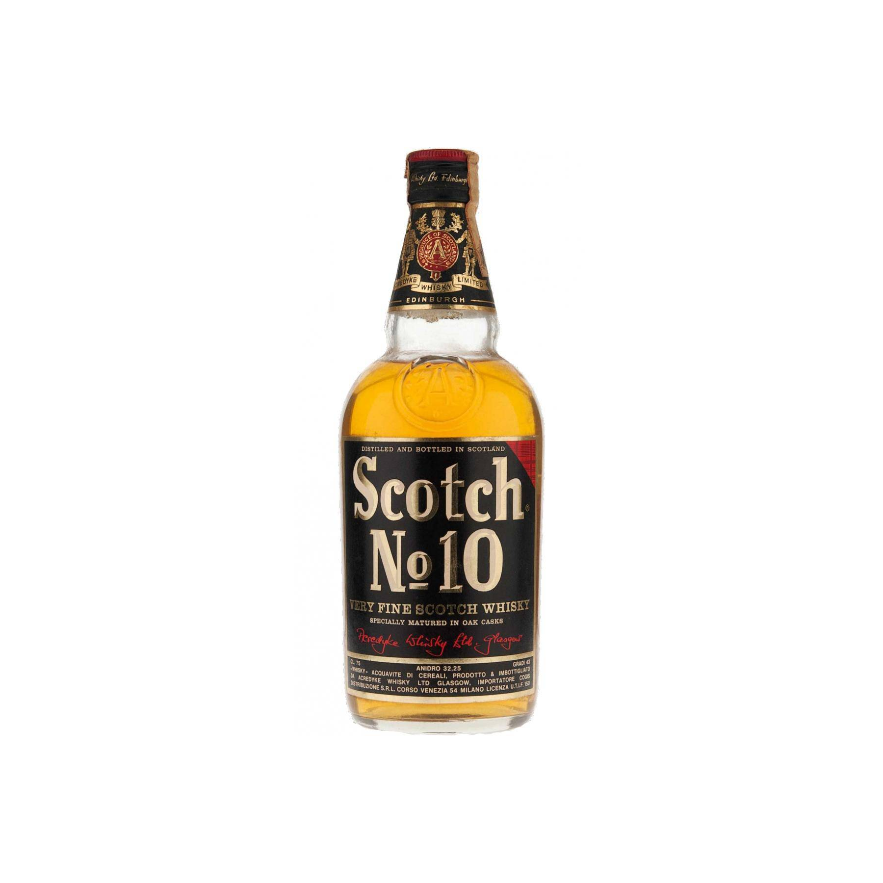 Scotch No. 10 Very Fine Scotch Whisky