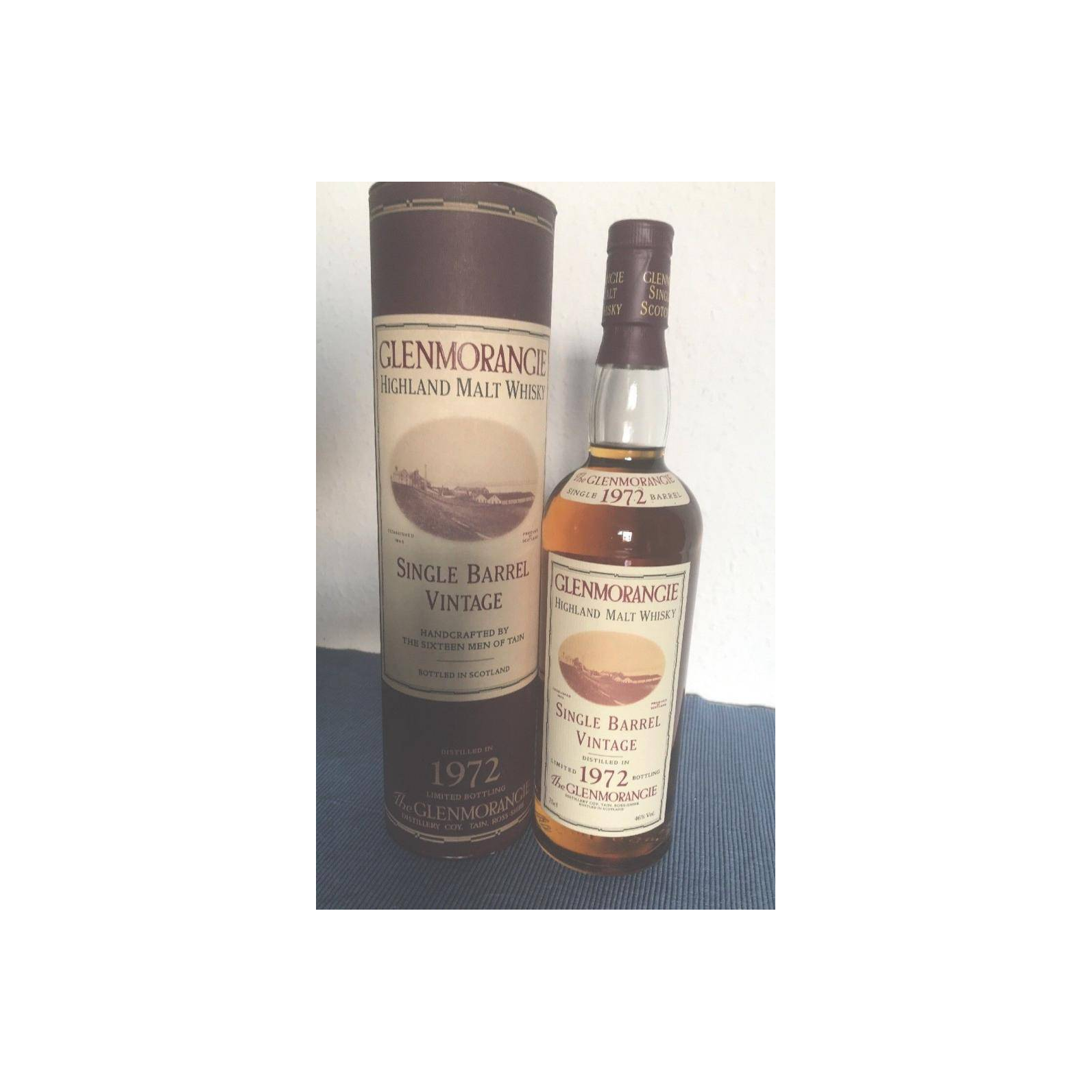 Glenmorangie 1972 22 Years Single Malt Whisky