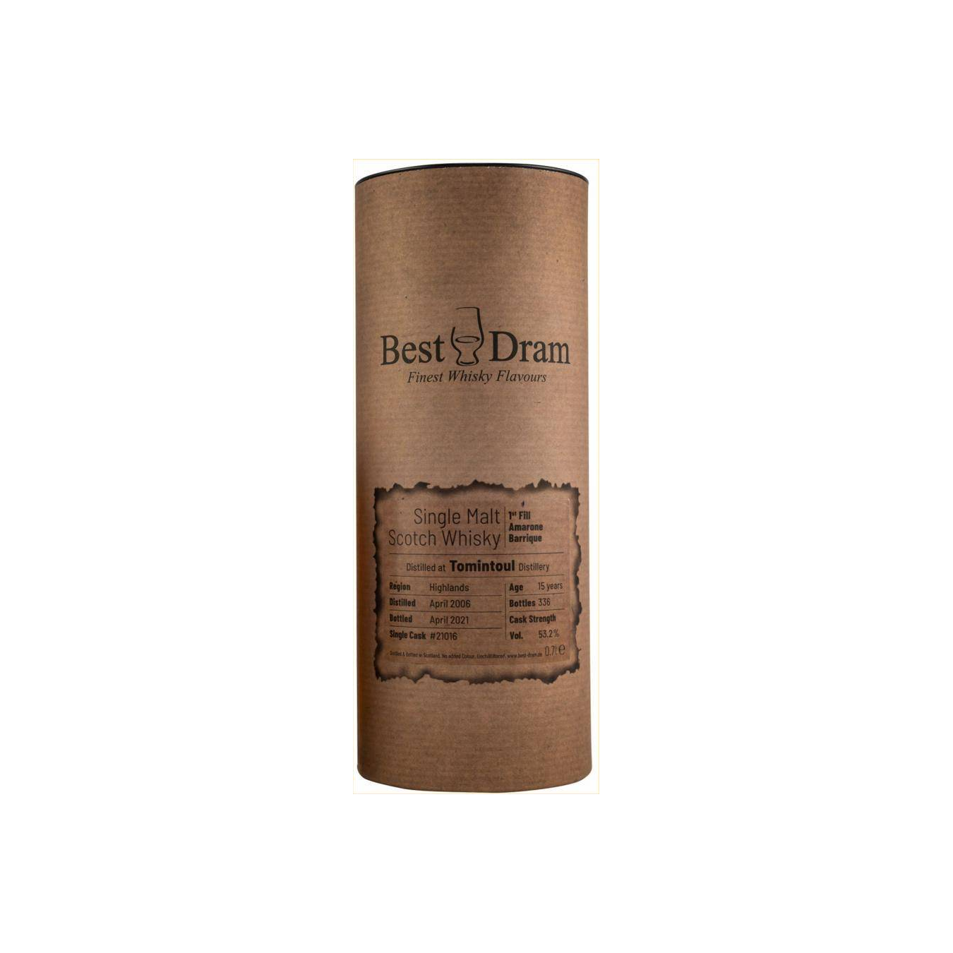 Tomintoul 2006 15 Years Single Malt Whisky 3