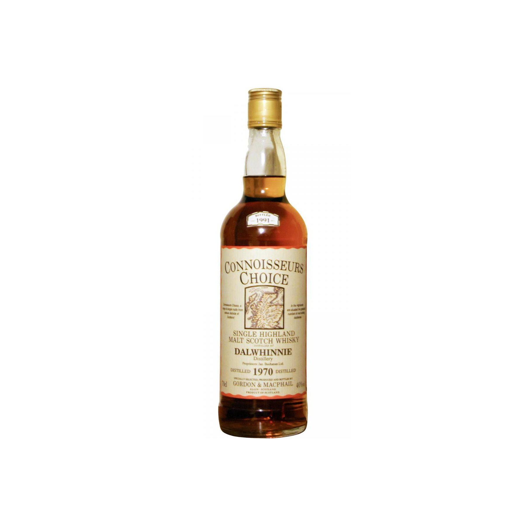 Dalwhinnie Connoisseurs Choice 1970 21 Years Single Malt Whisky