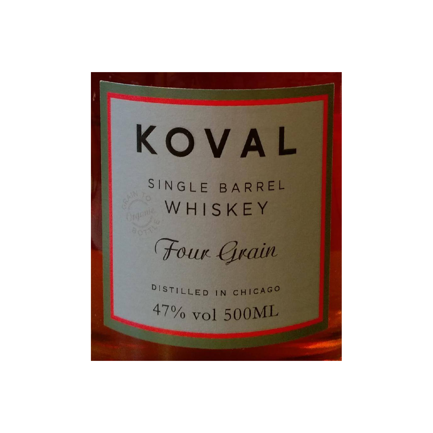 KOVAL Single Cask Single Grain Whisky 2