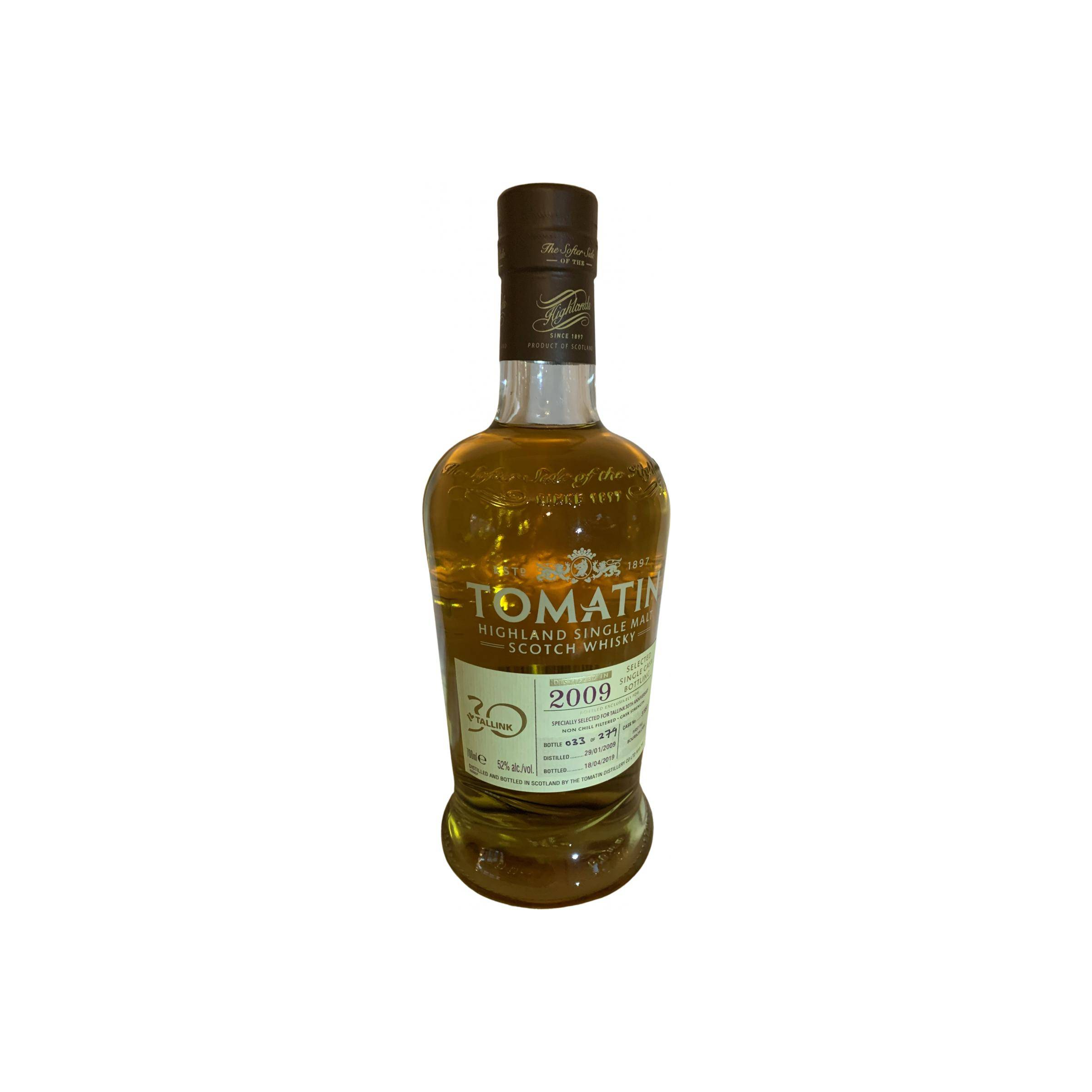 Tomatin 2009 10 Years Single Malt Whisky