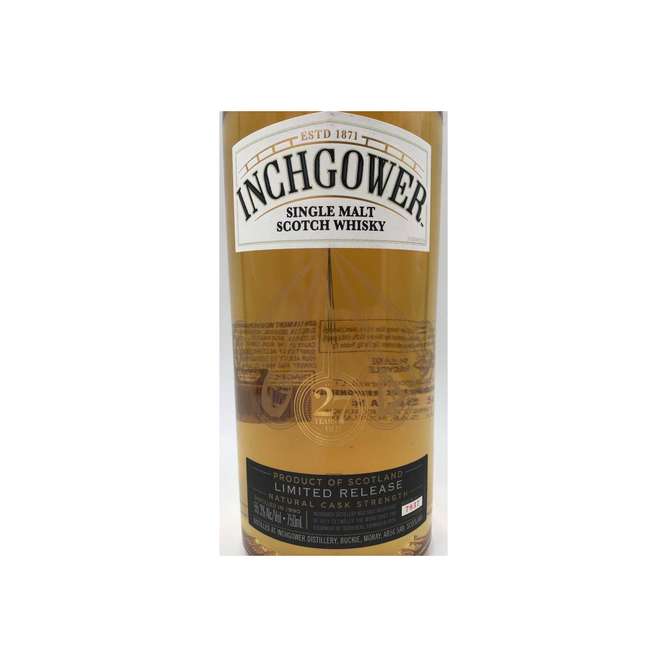 Inchgower 1990 27 Years Single Malt Whisky 3