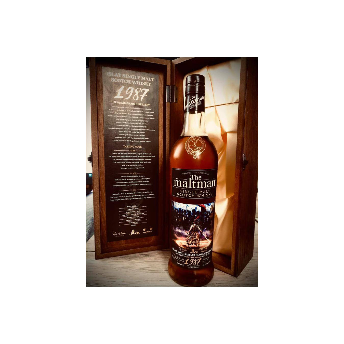 Bunnahabhain 1987 33 Years Single Malt Whisky 2
