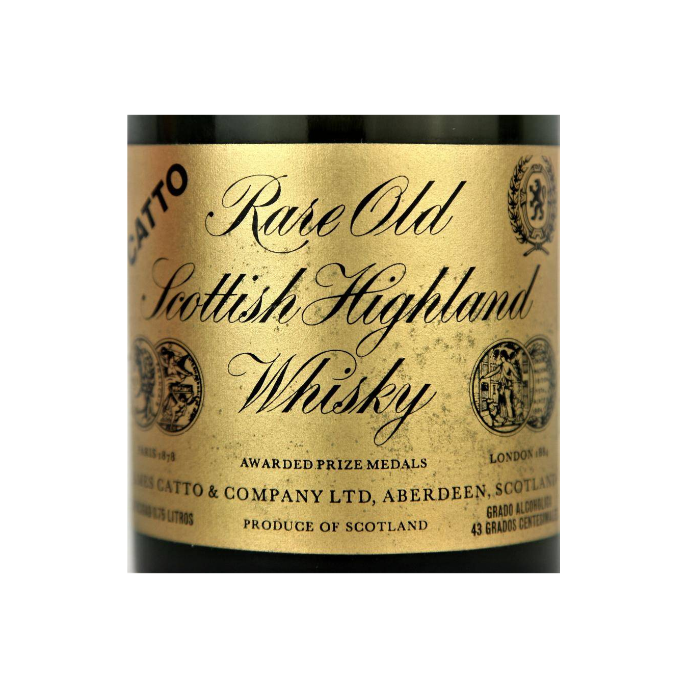 Catto Rare Old Scottish Highland Whisky 3