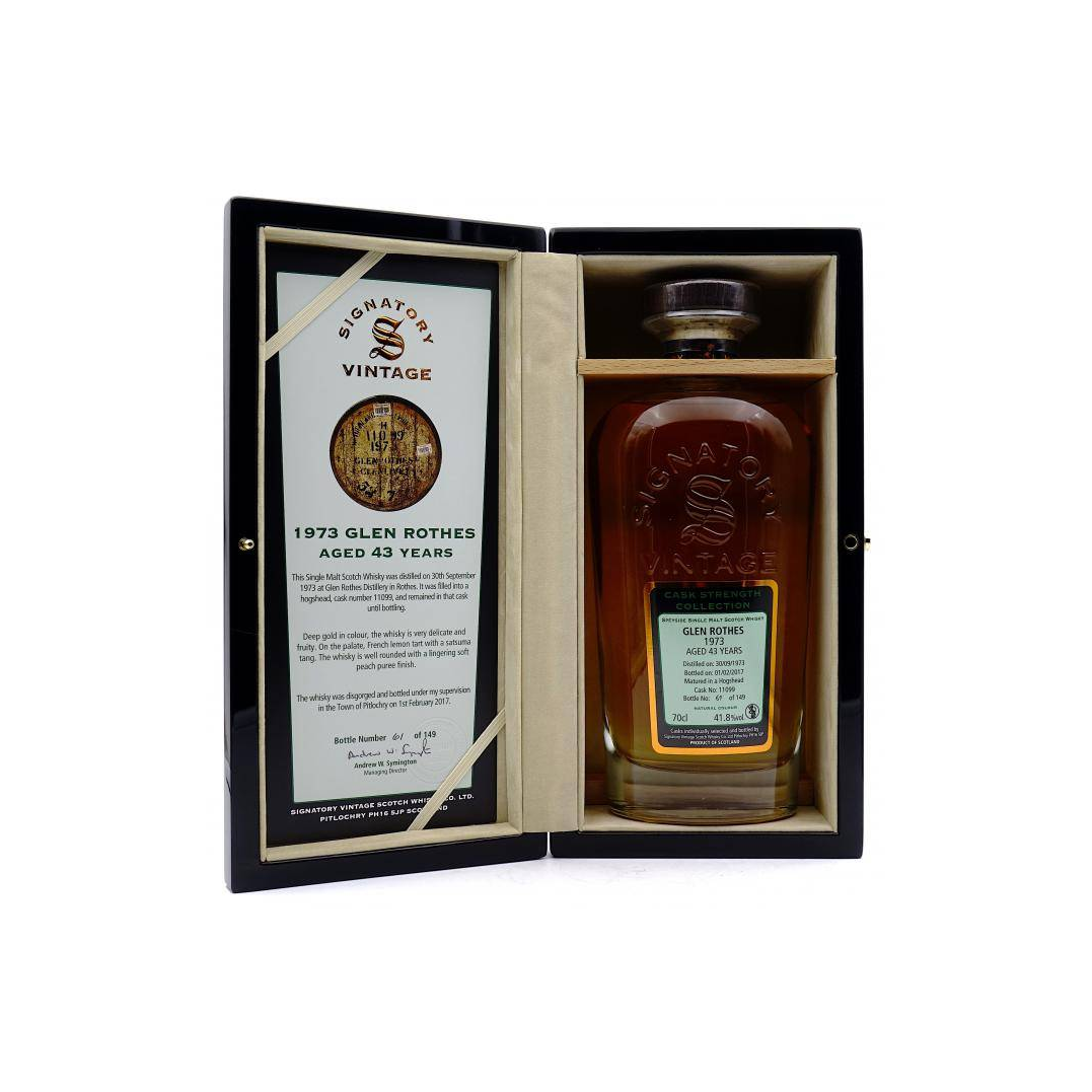 The Glenrothes 1973 43 Years Single Malt Whisky 2