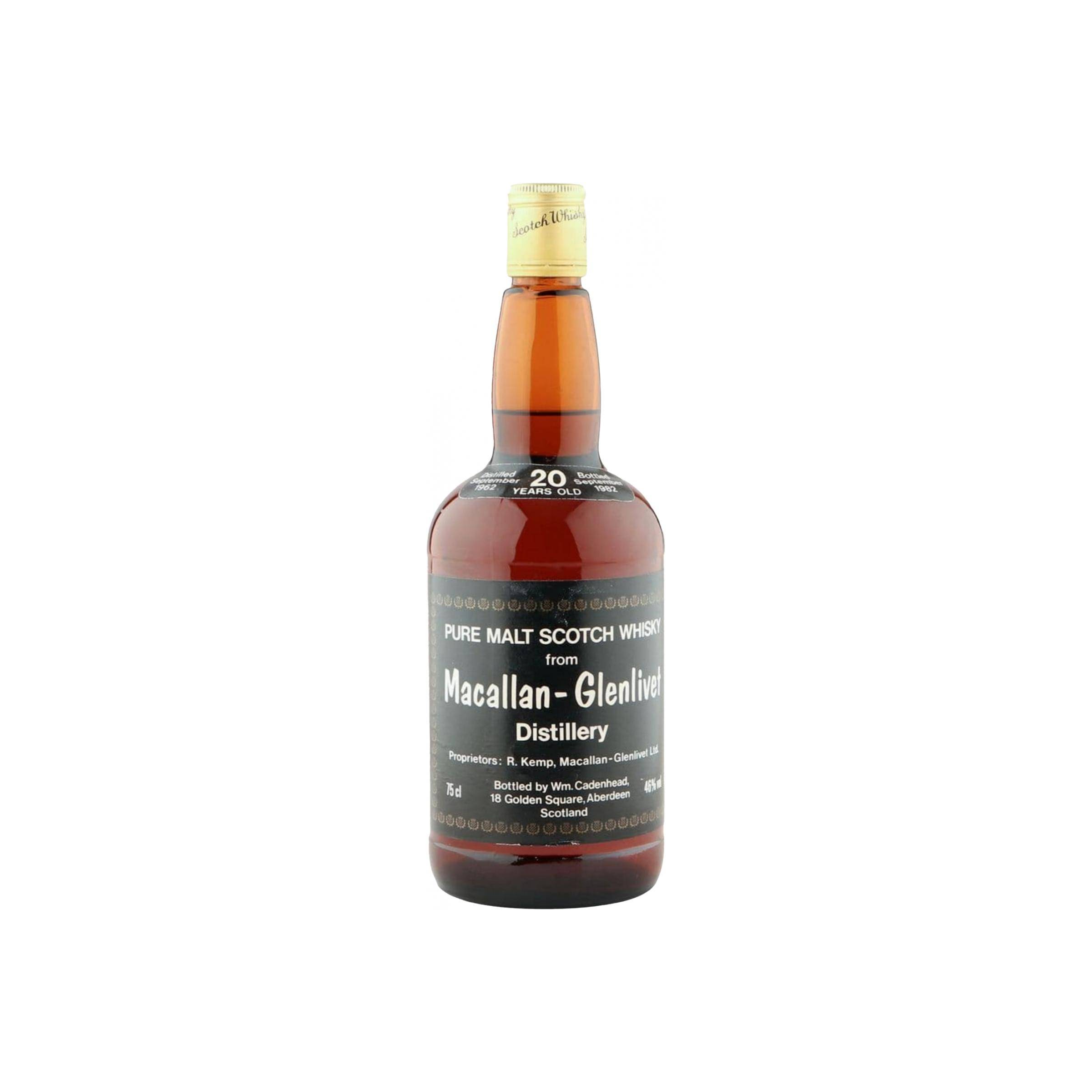 The Macallan 1962 20 Years Single Malt Whisky