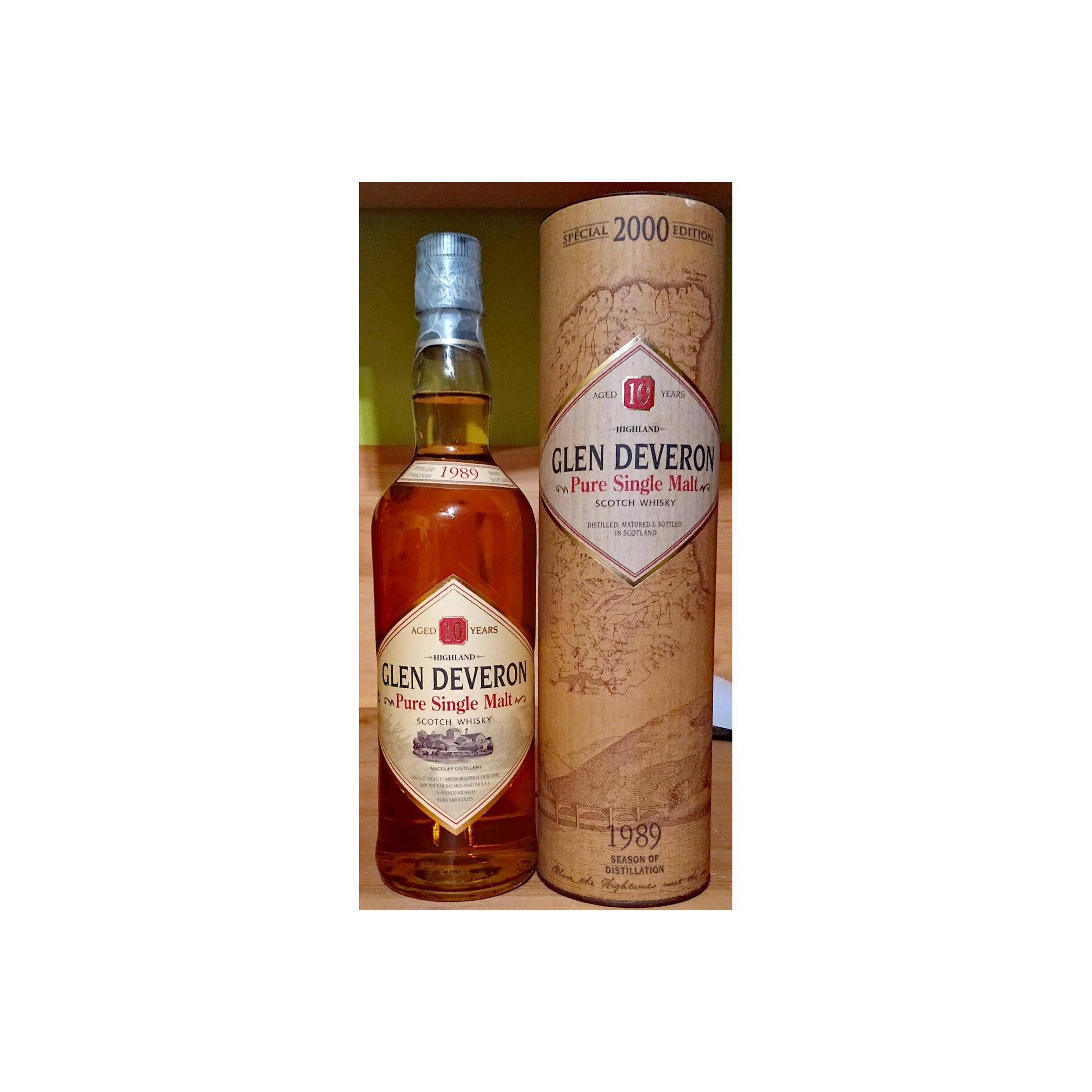 Glen Deveron 1989 10 Years Single Malt Whisky 2