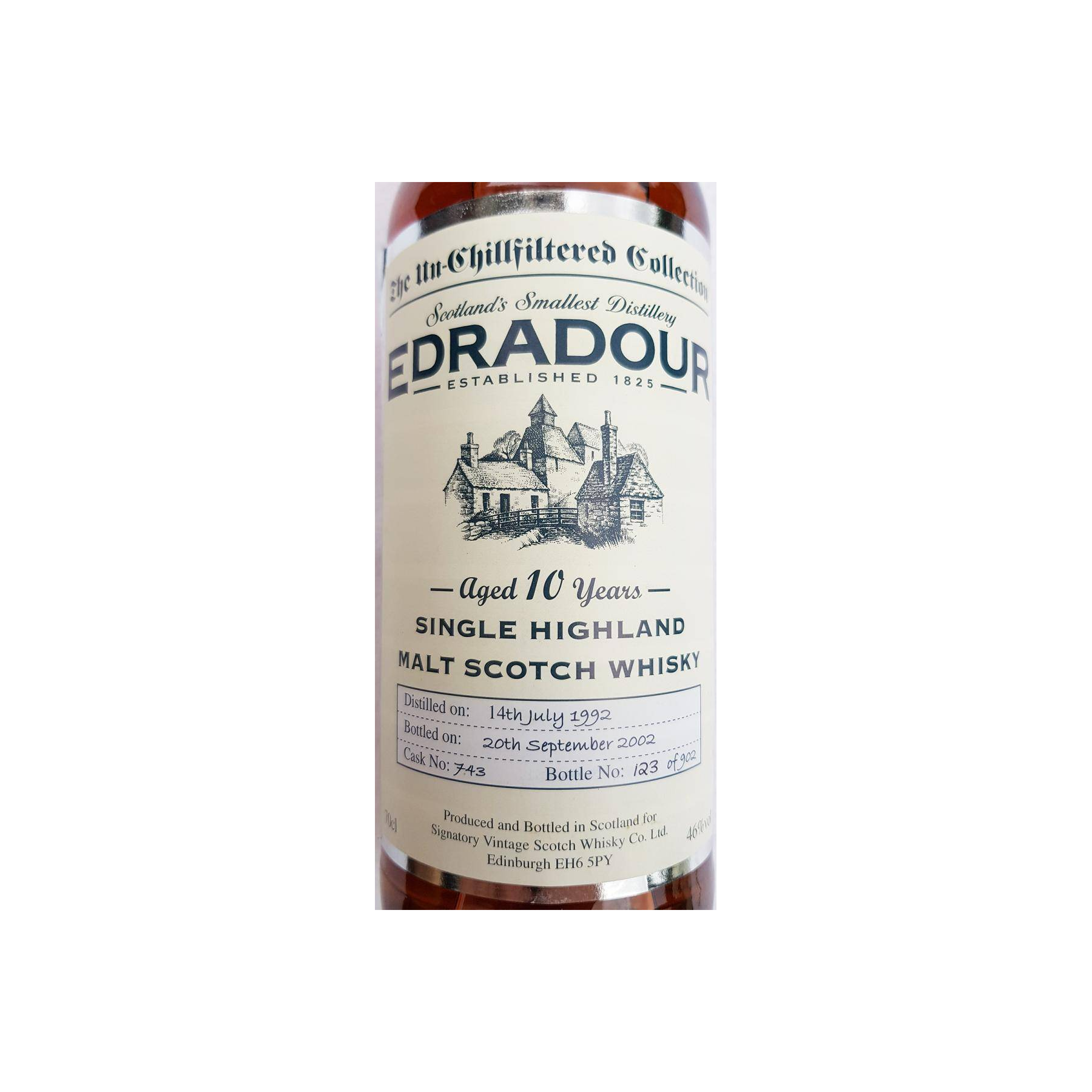 Edradour The Un-Chillfiltered Collection 1992 10 Years Single Malt Whisky 2