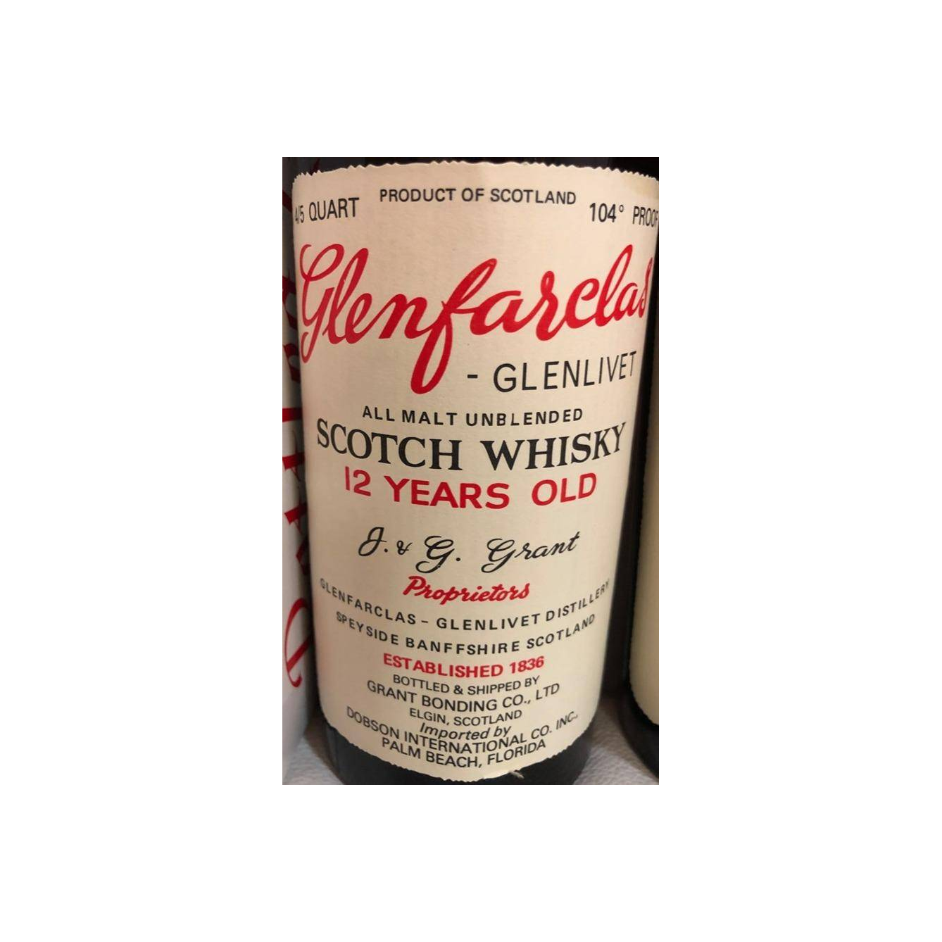 Glenfarclas 12 Years Single Malt Whisky