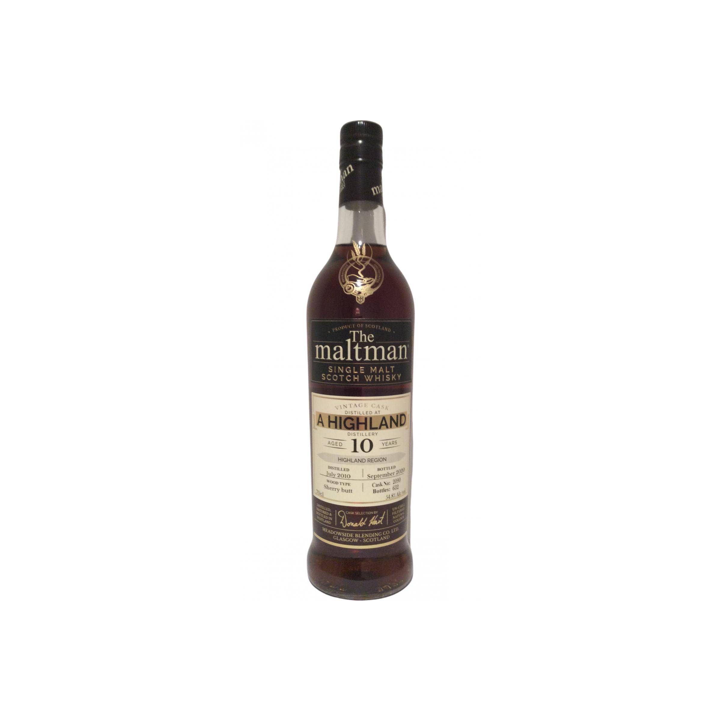 Meadowside Blending 2010 10 Years Single Malt Whisky