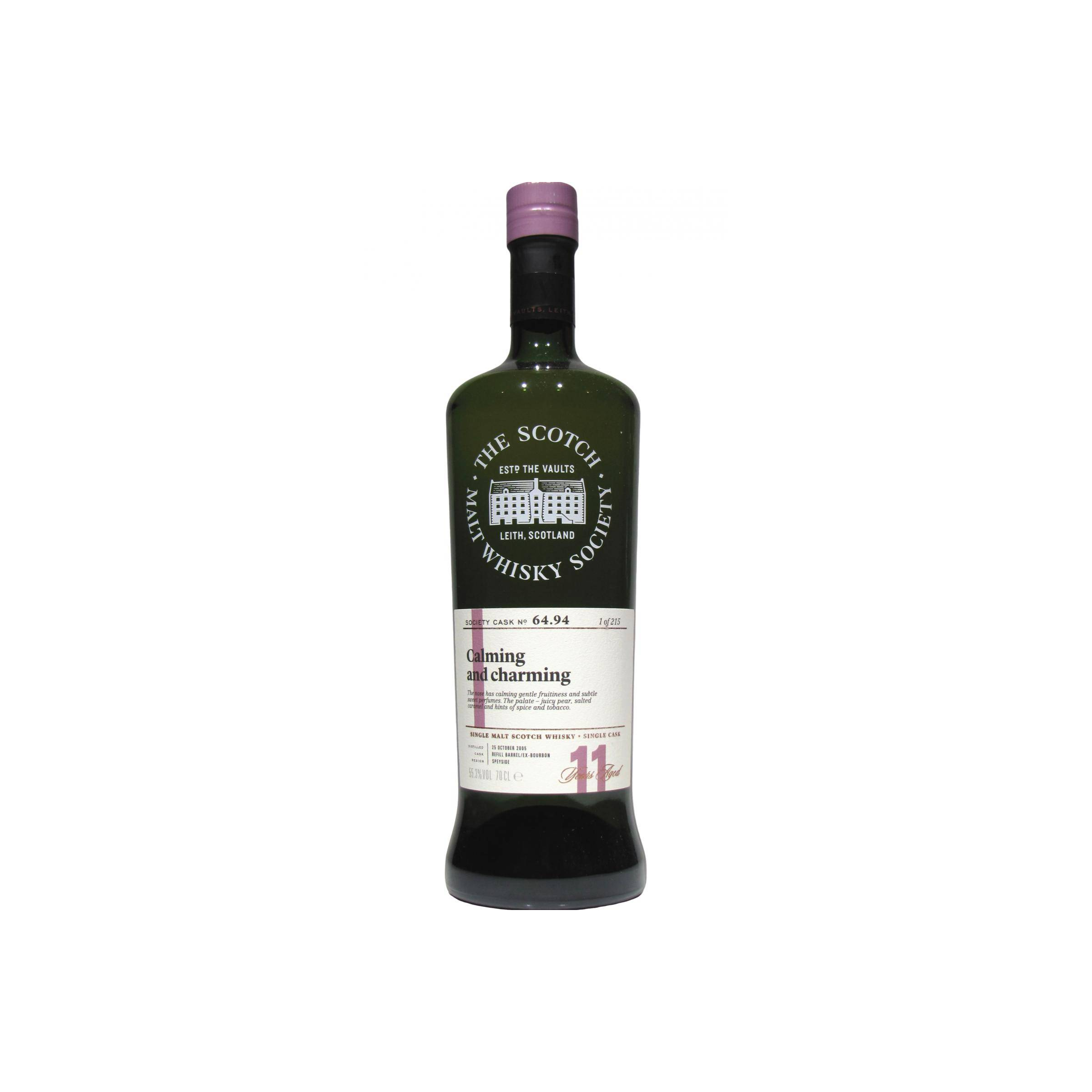 The Scotch Malt Whisky Society 2005 11 Years Single Malt Whisky