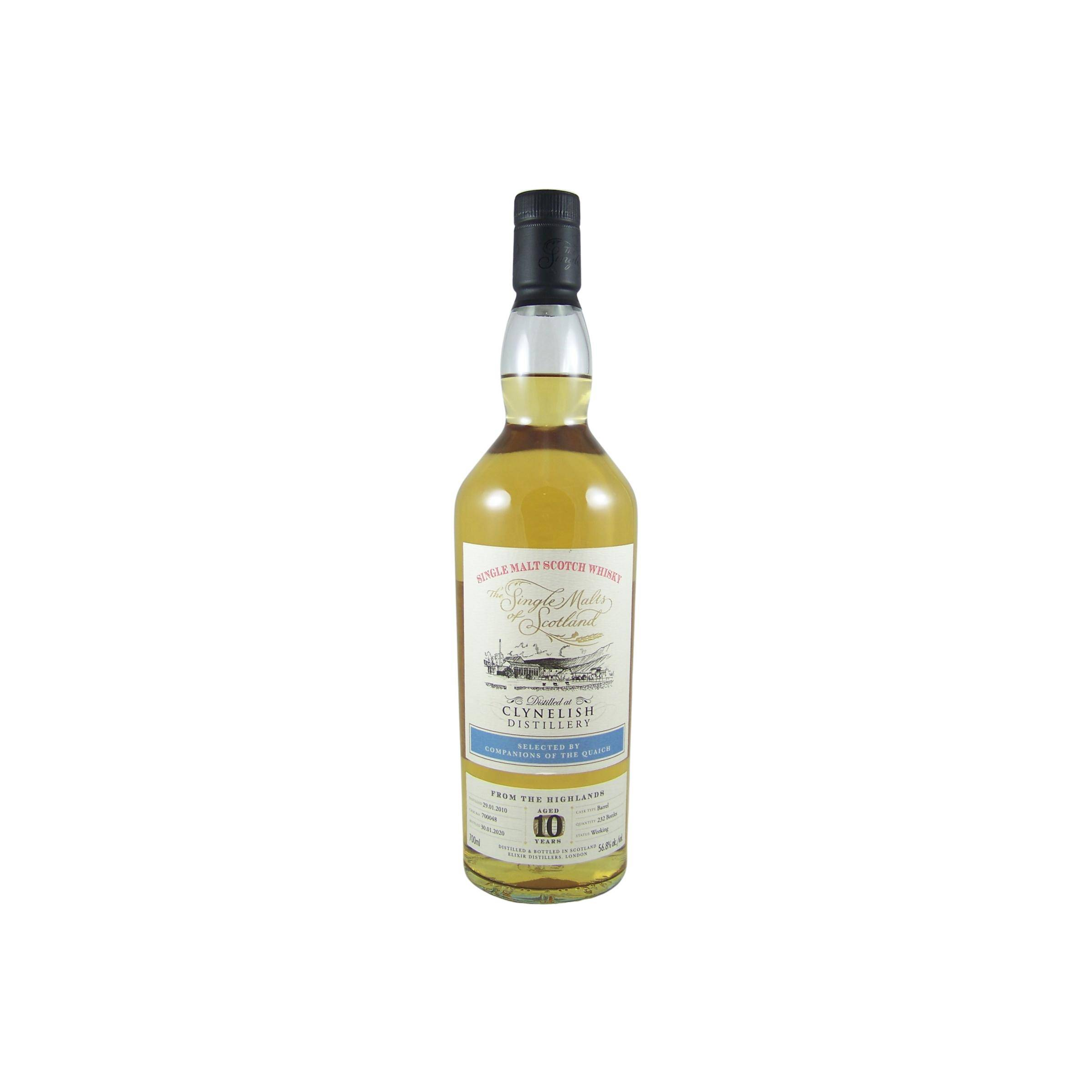 Clynelish The Single Malts of Scotland 2010 10 Years Single Malt Whisky