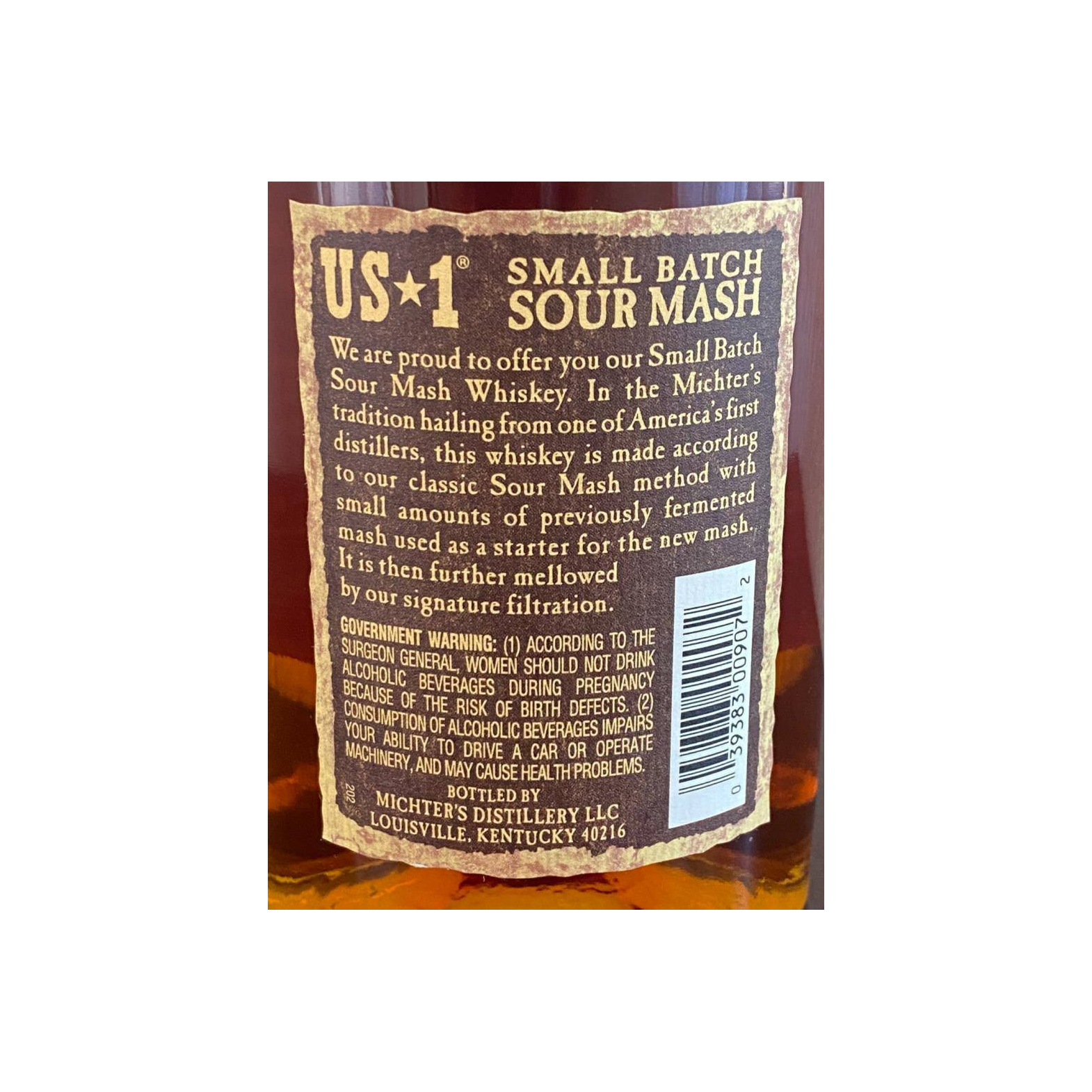 Michter's Bourbon Whisky 3