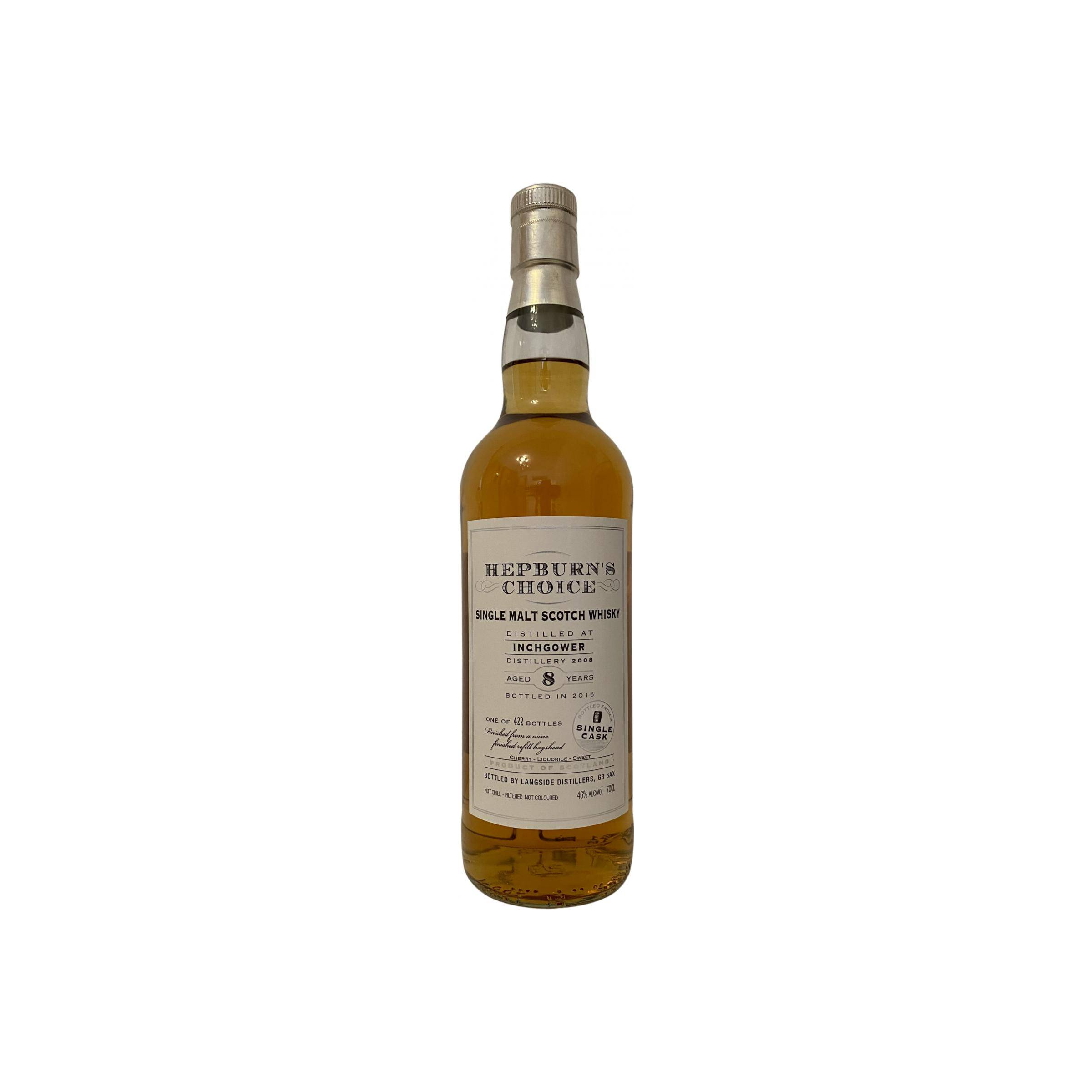 Inchgower 2008 8 Years Single Malt Whisky