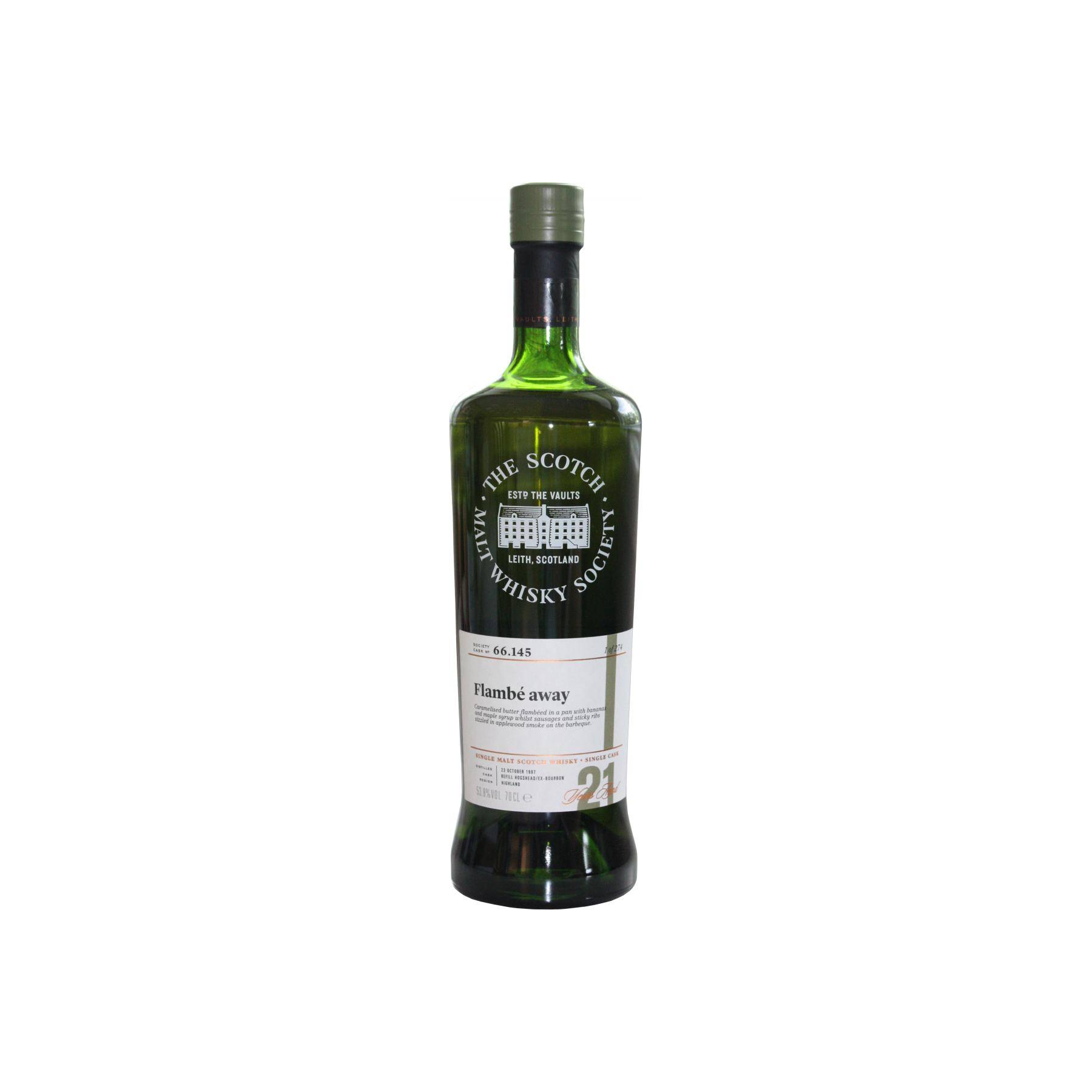 The Scotch Malt Whisky Society 1997 21 Years Single Malt Whisky