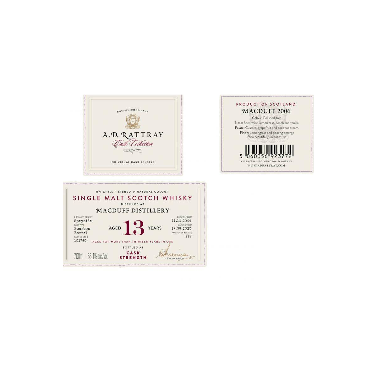 Macduff 2006 13 Years Single Malt Whisky