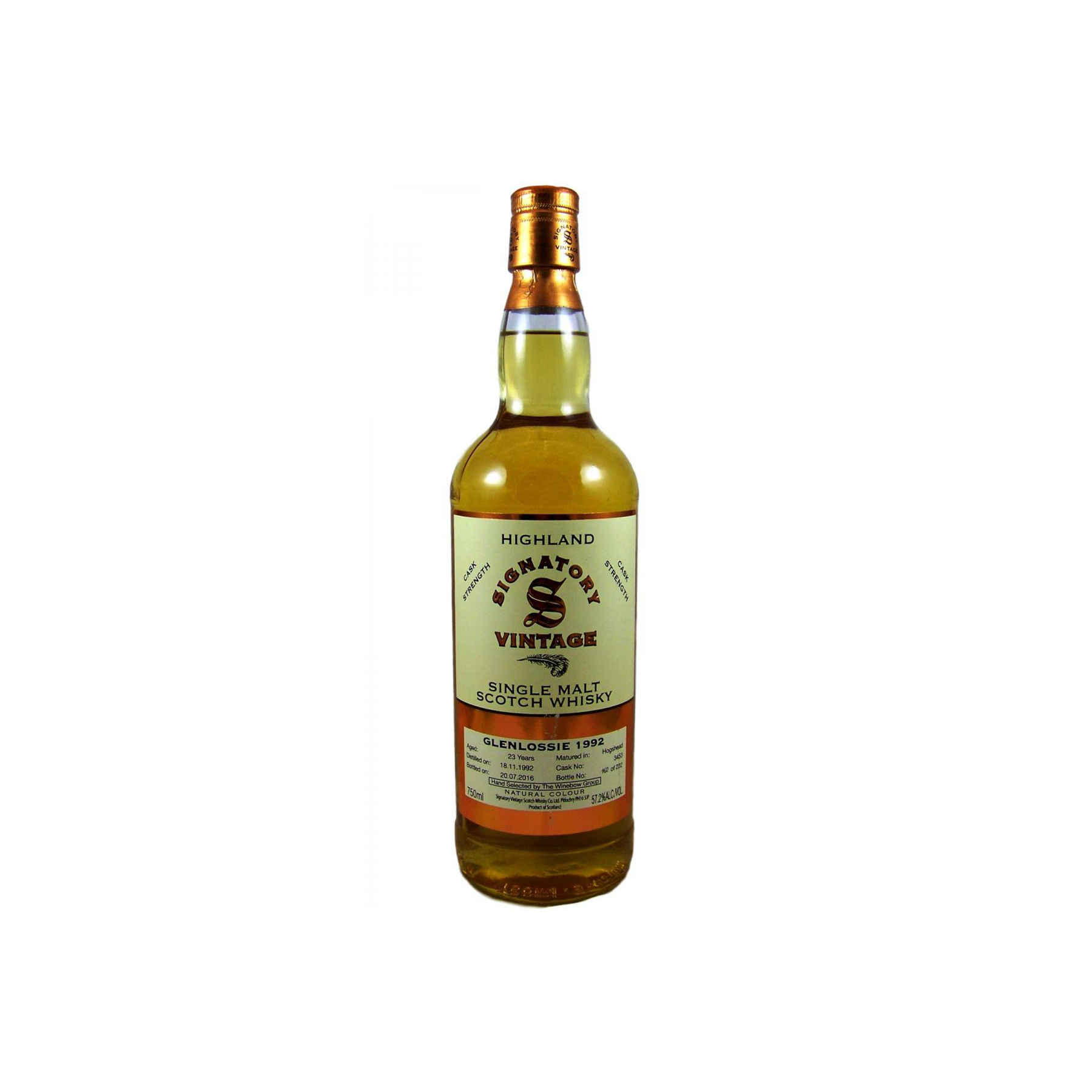 Glenlossie 1992 23 Years Single Malt Whisky