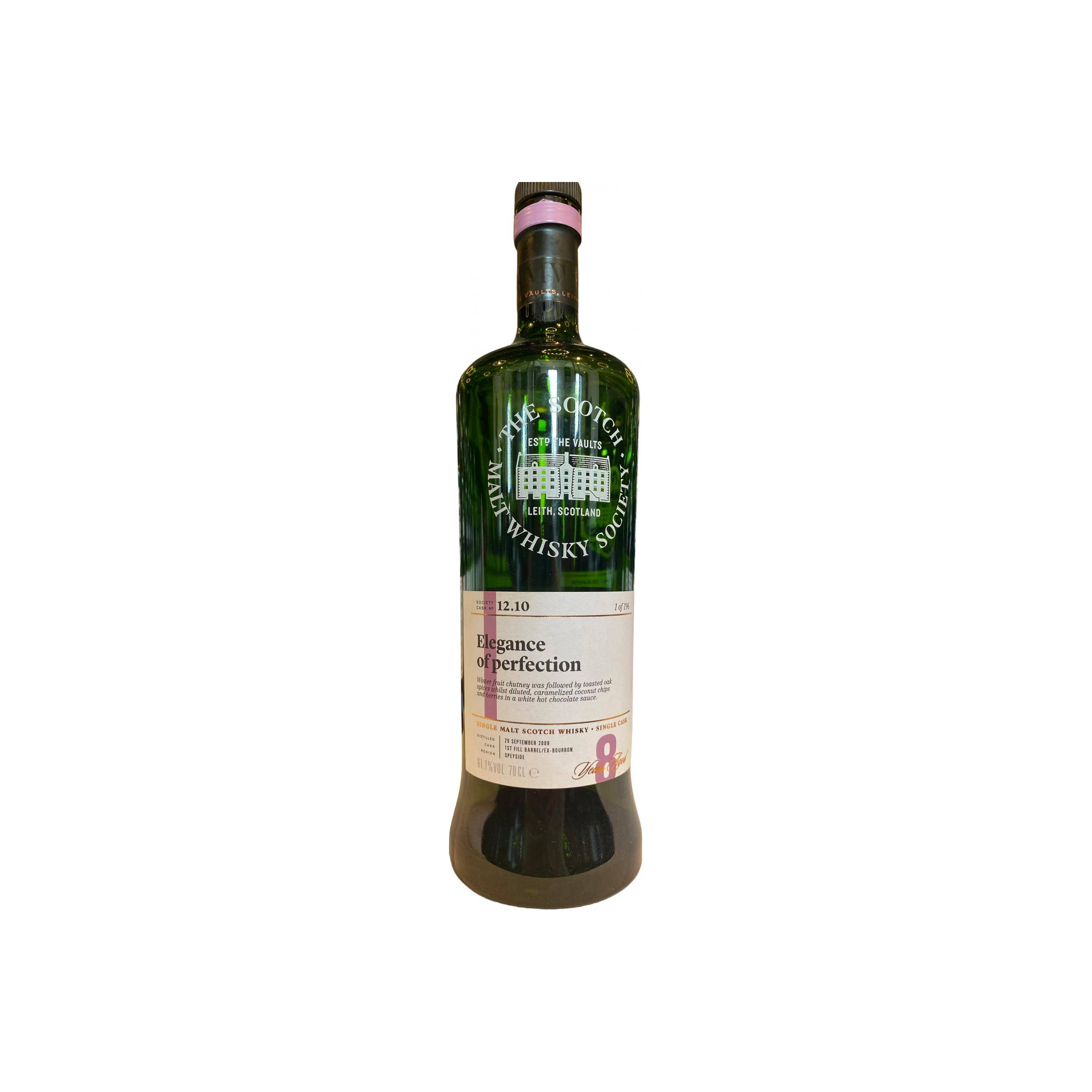 The Scotch Malt Whisky Society 2009 8 Years Single Malt Whisky