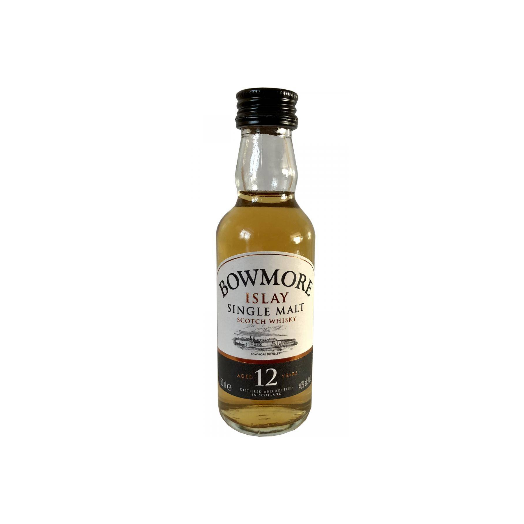 Bowmore Miniature 12 Years Single Malt Whisky 2
