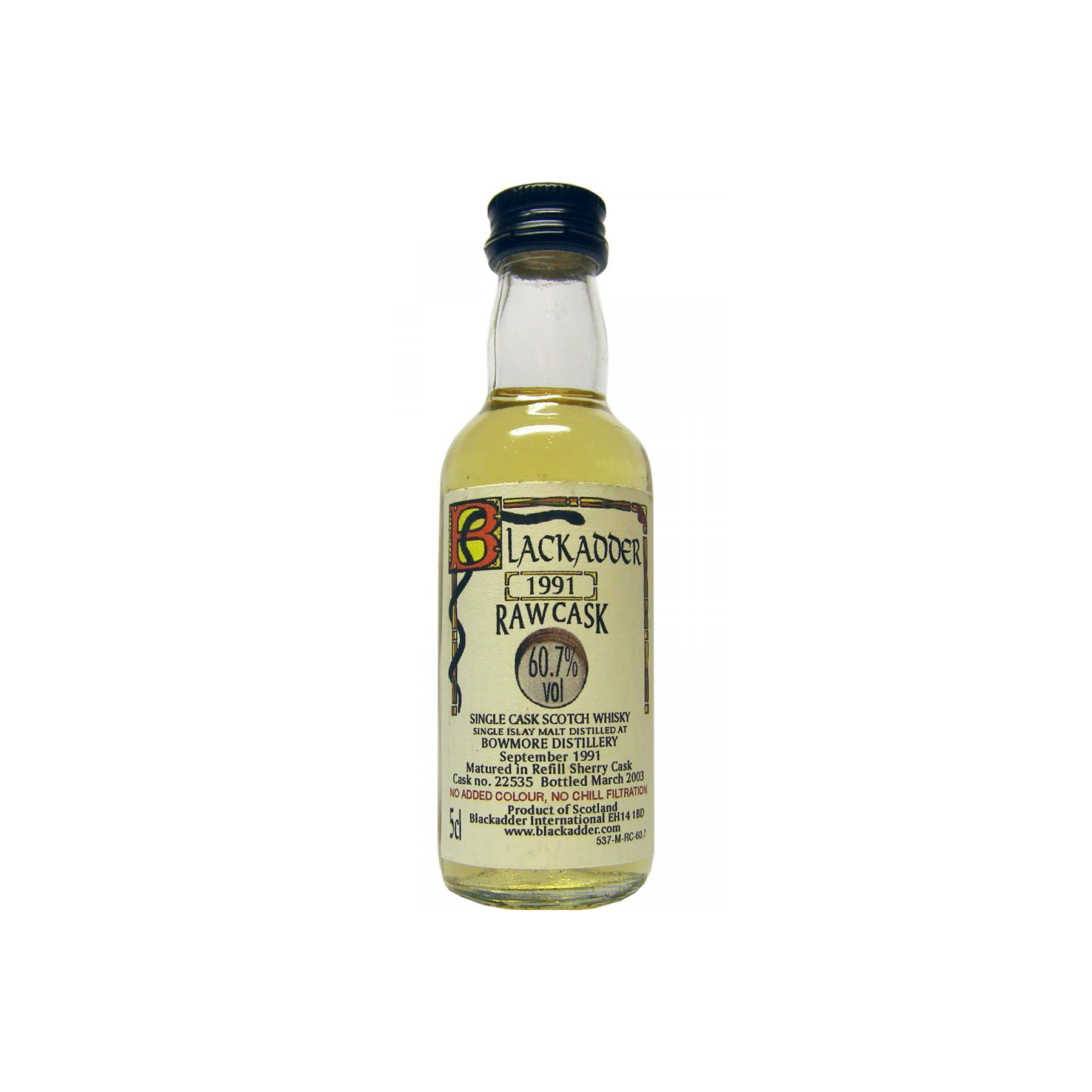 Bowmore Raw Cask 1991 11 Years Single Malt Whisky 2