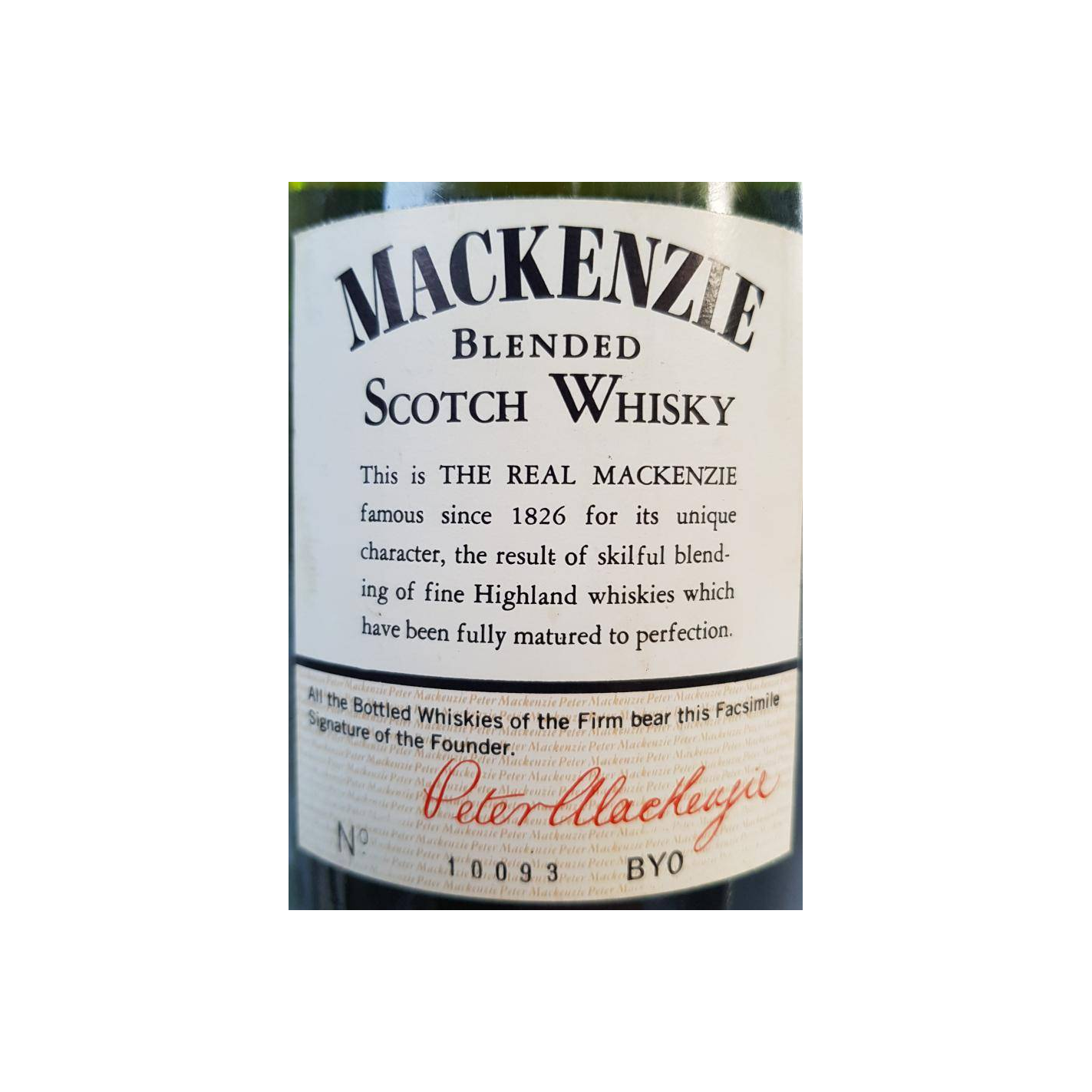 The Real Mackenzie Scotch Whisky 2