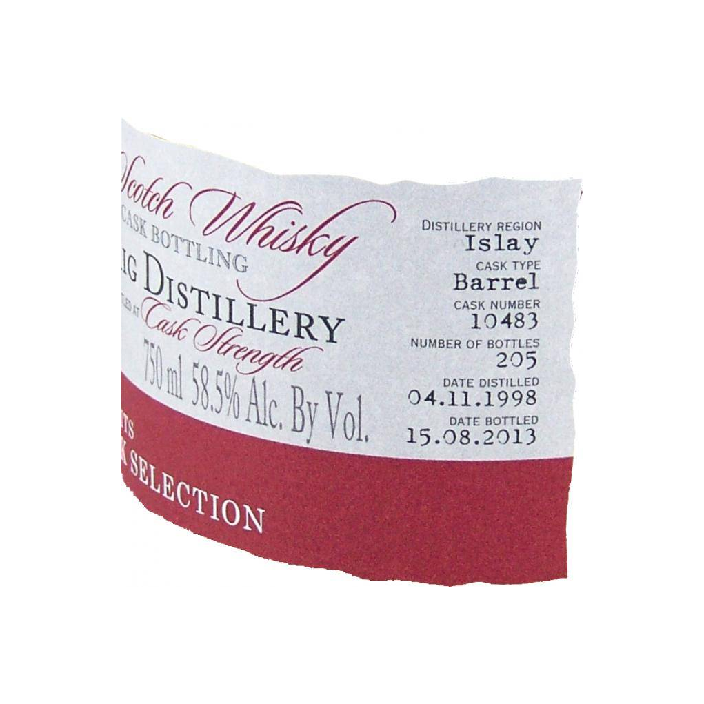 Laphroaig Individual Cask Bottling 1998 14 Years Single Malt Whisky 3