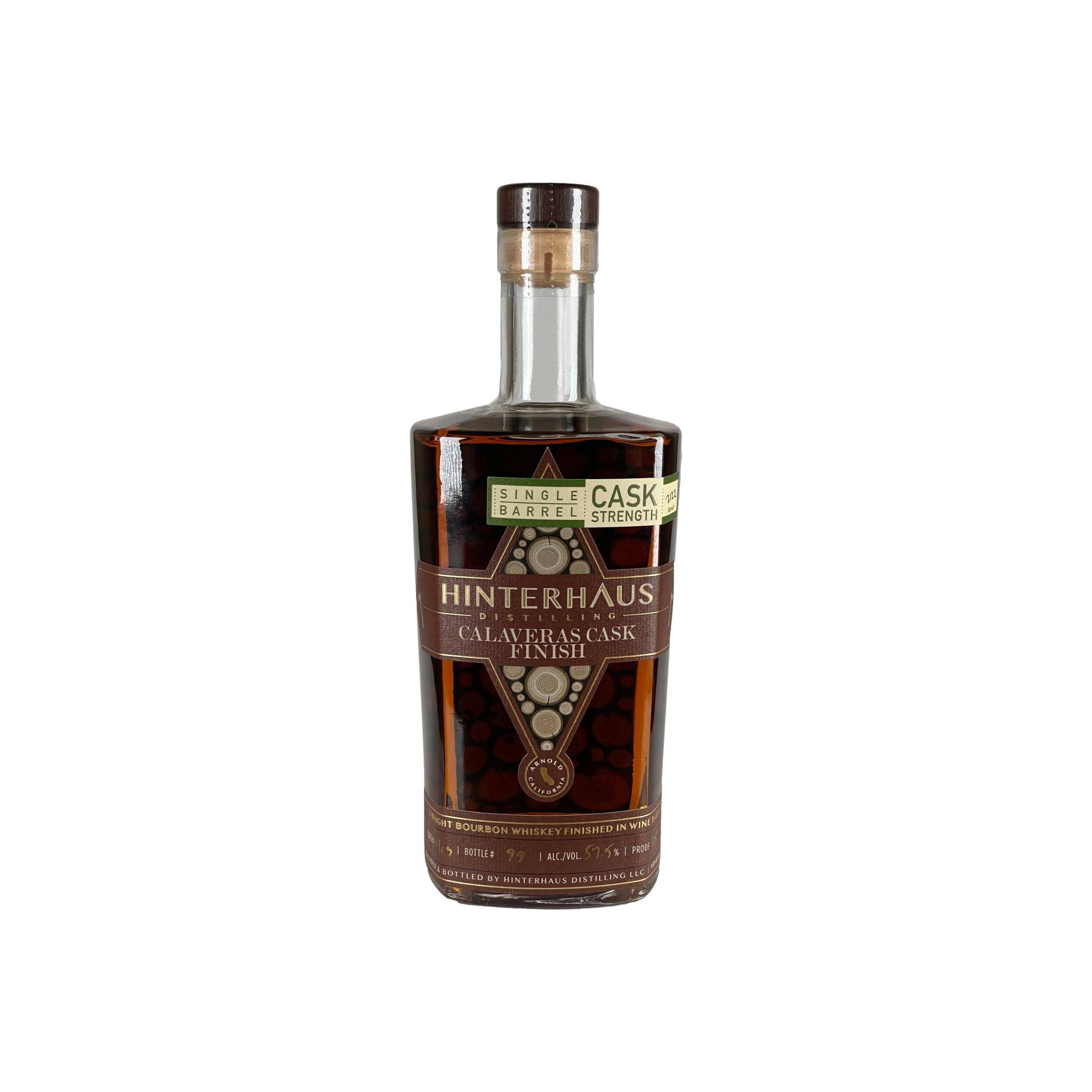 Hinterhaus Distilling Calaveras Cask Finish