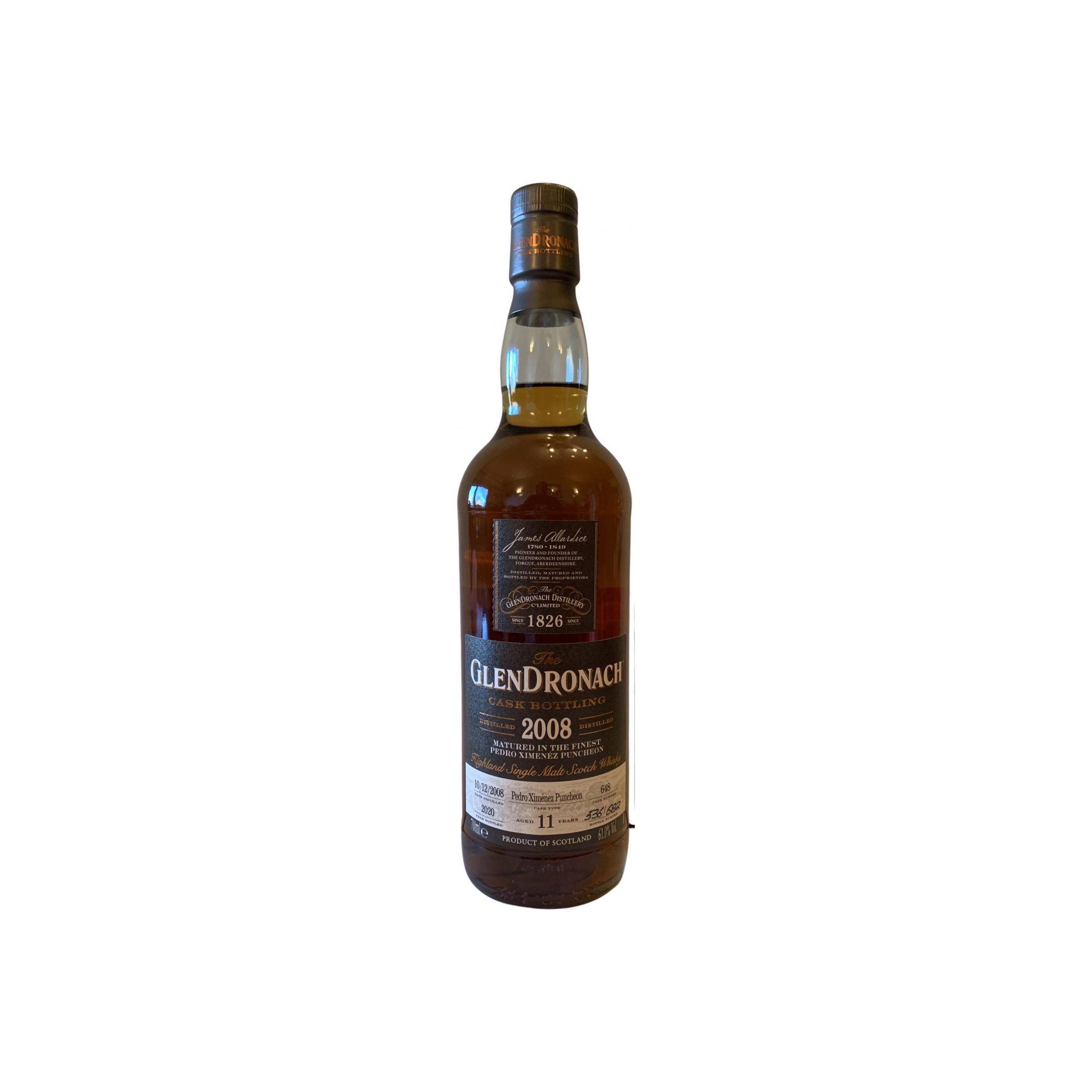 GlenDronach 2008 11 Years Single Malt Whisky