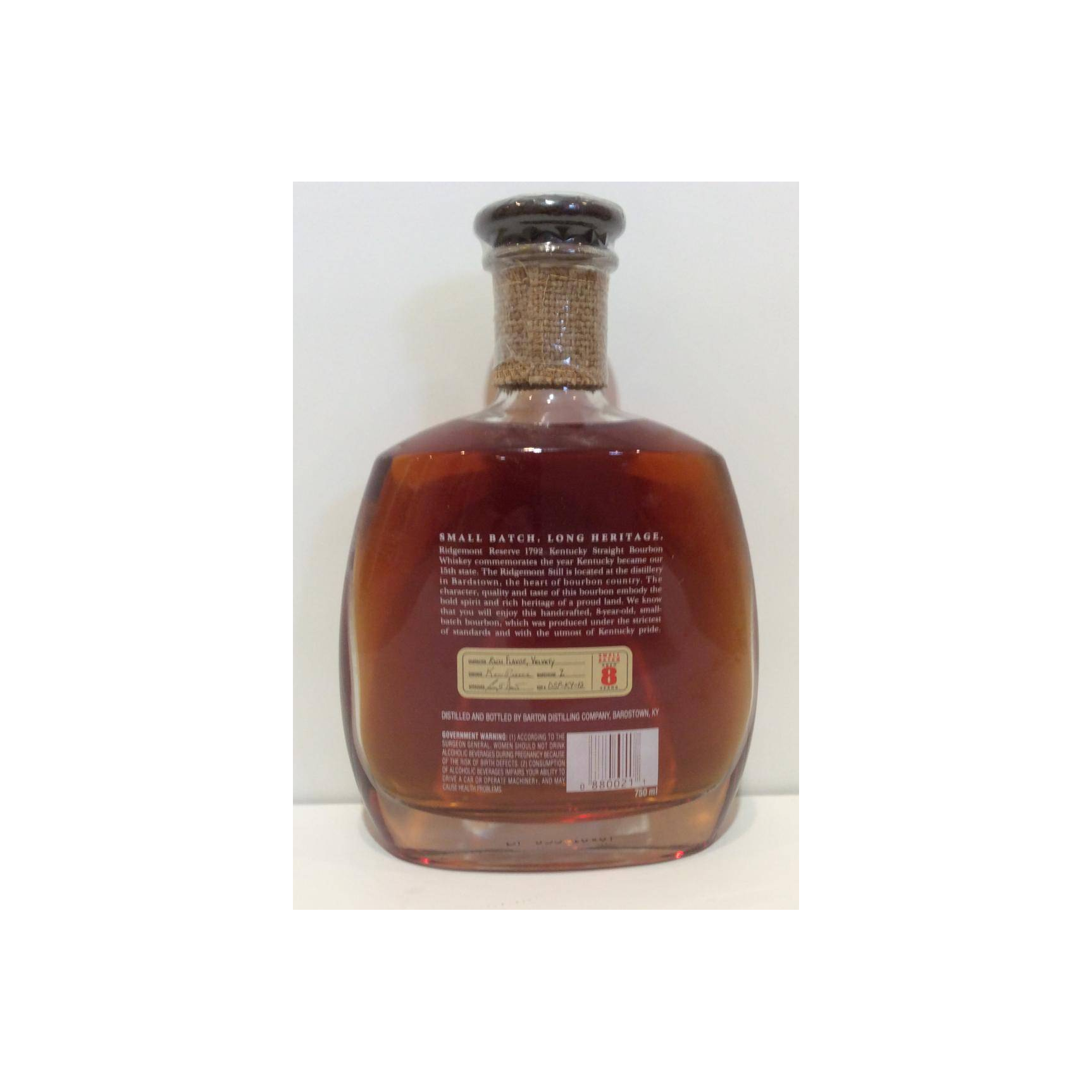 1792 8 Years Bourbon Whisky 2