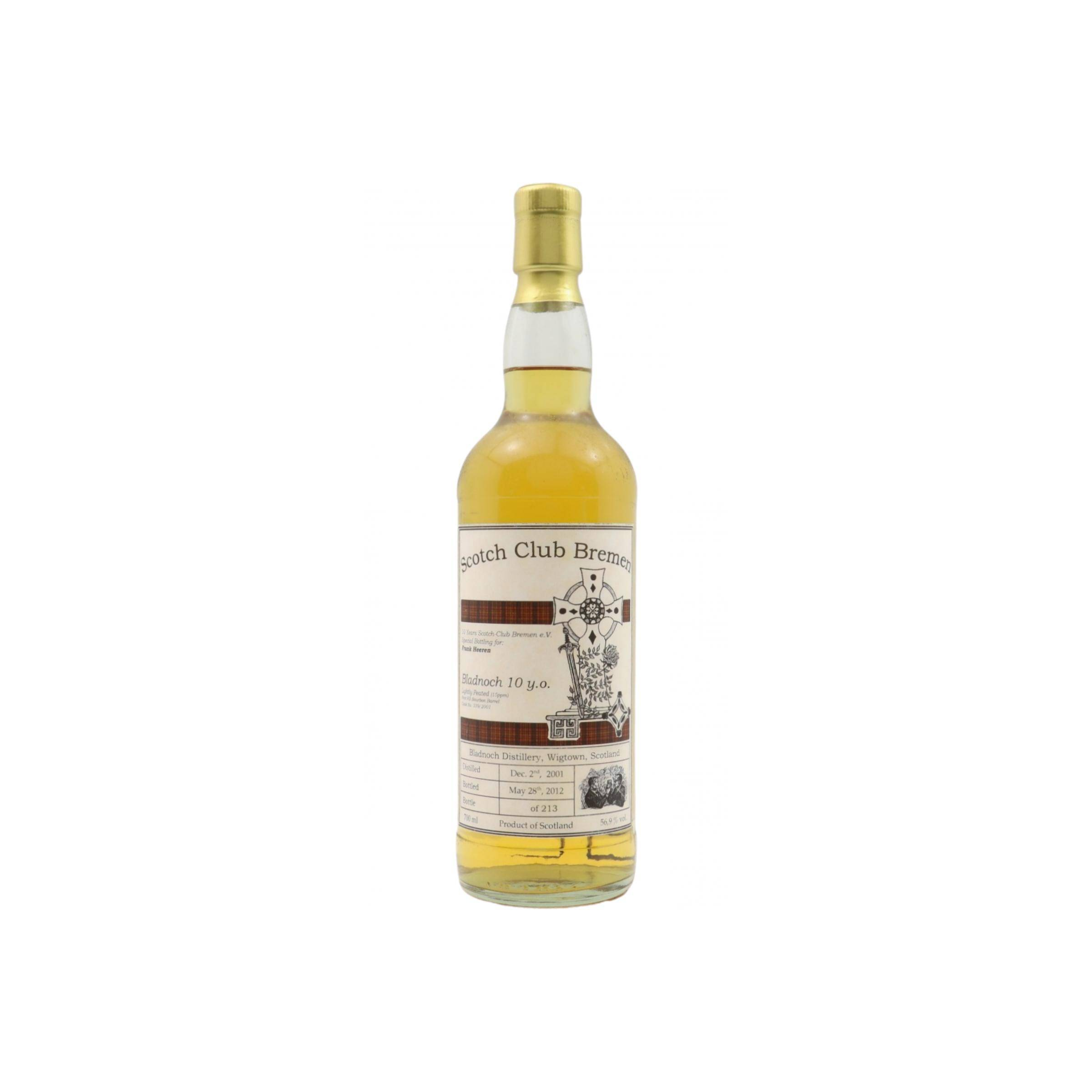 Bladnoch 2001 10 Years Single Malt Whisky